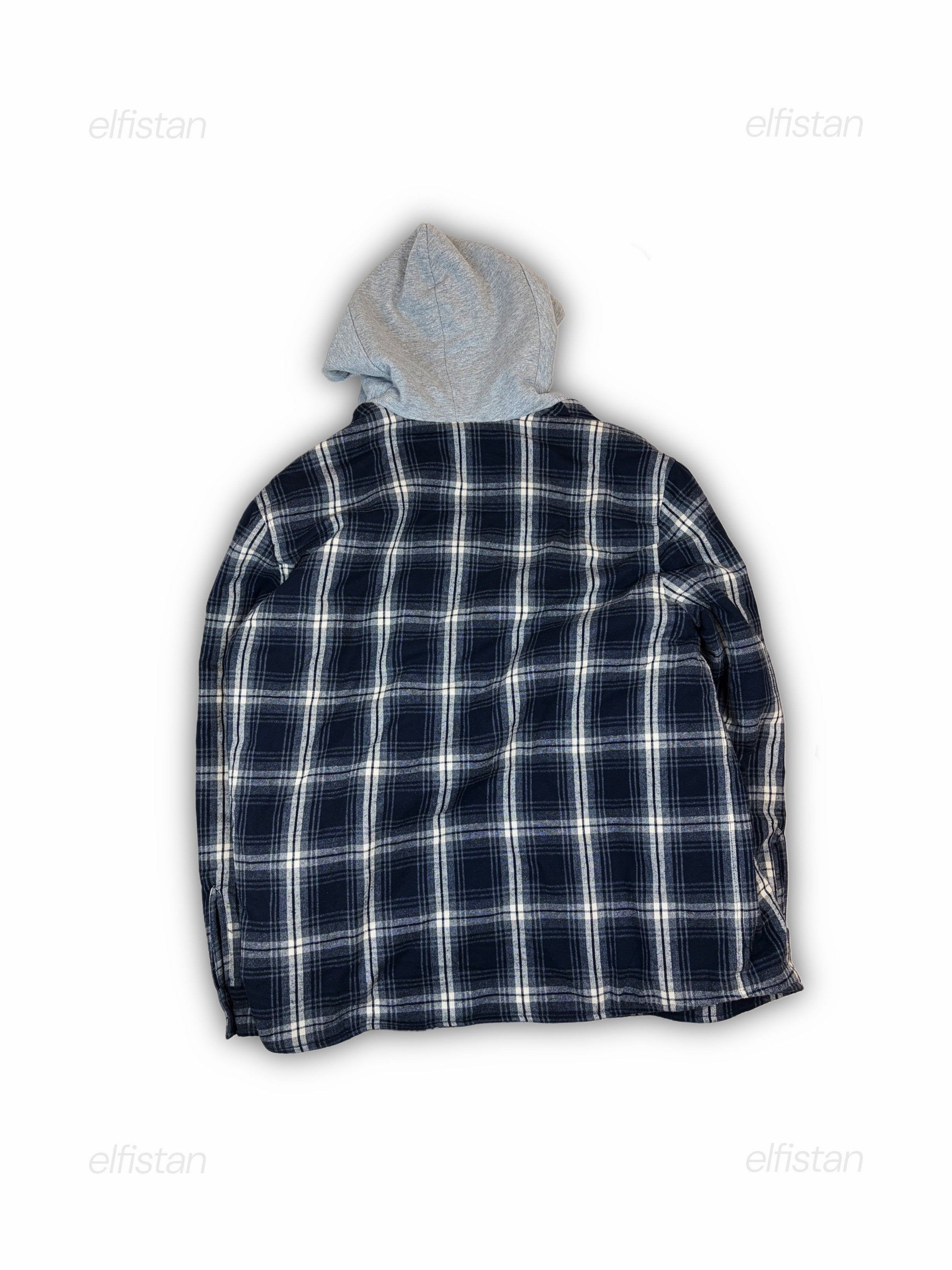 Celine hooded flannel jacket