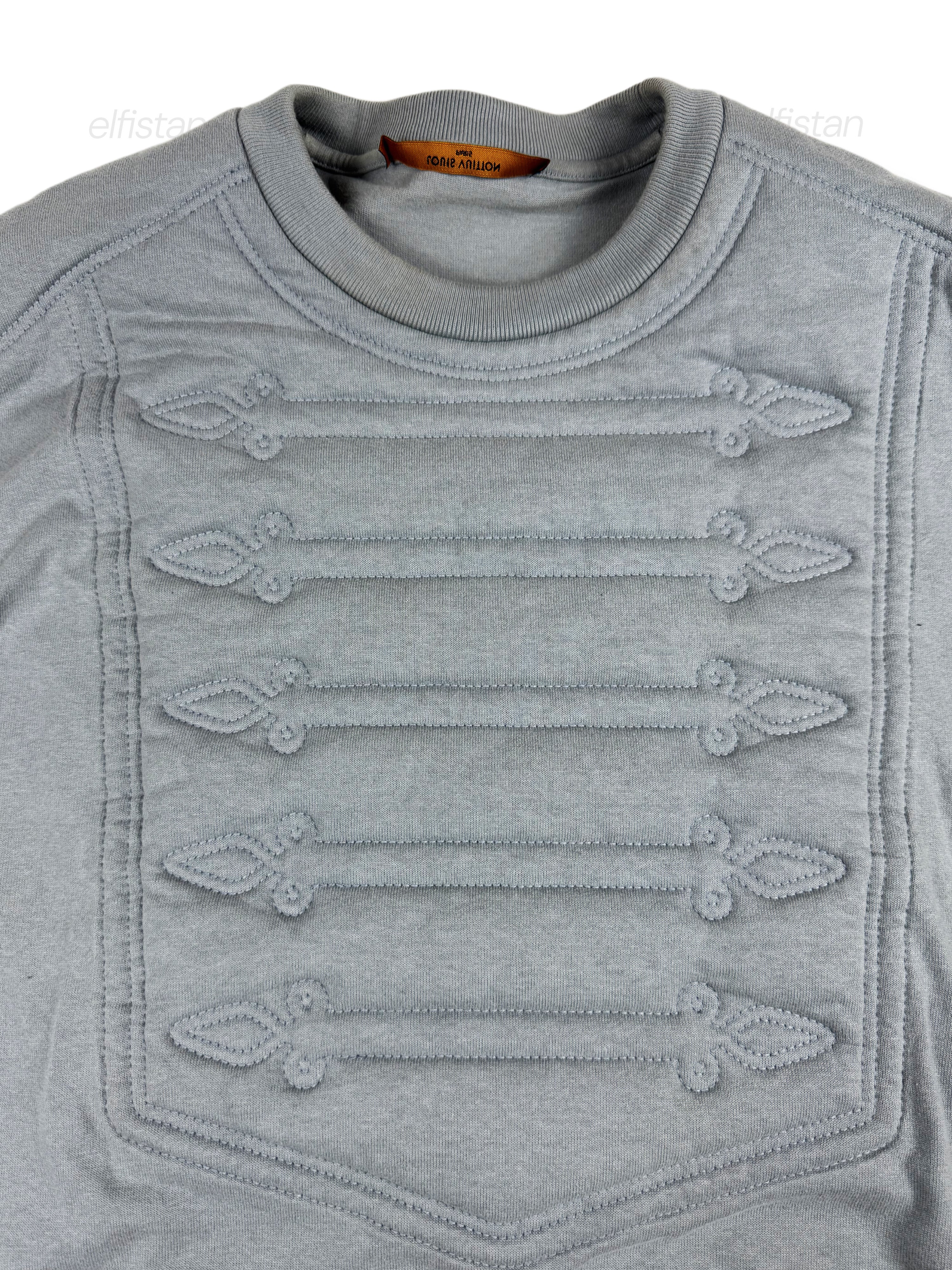 Louis Vuitton embroidered Plastron tshirt