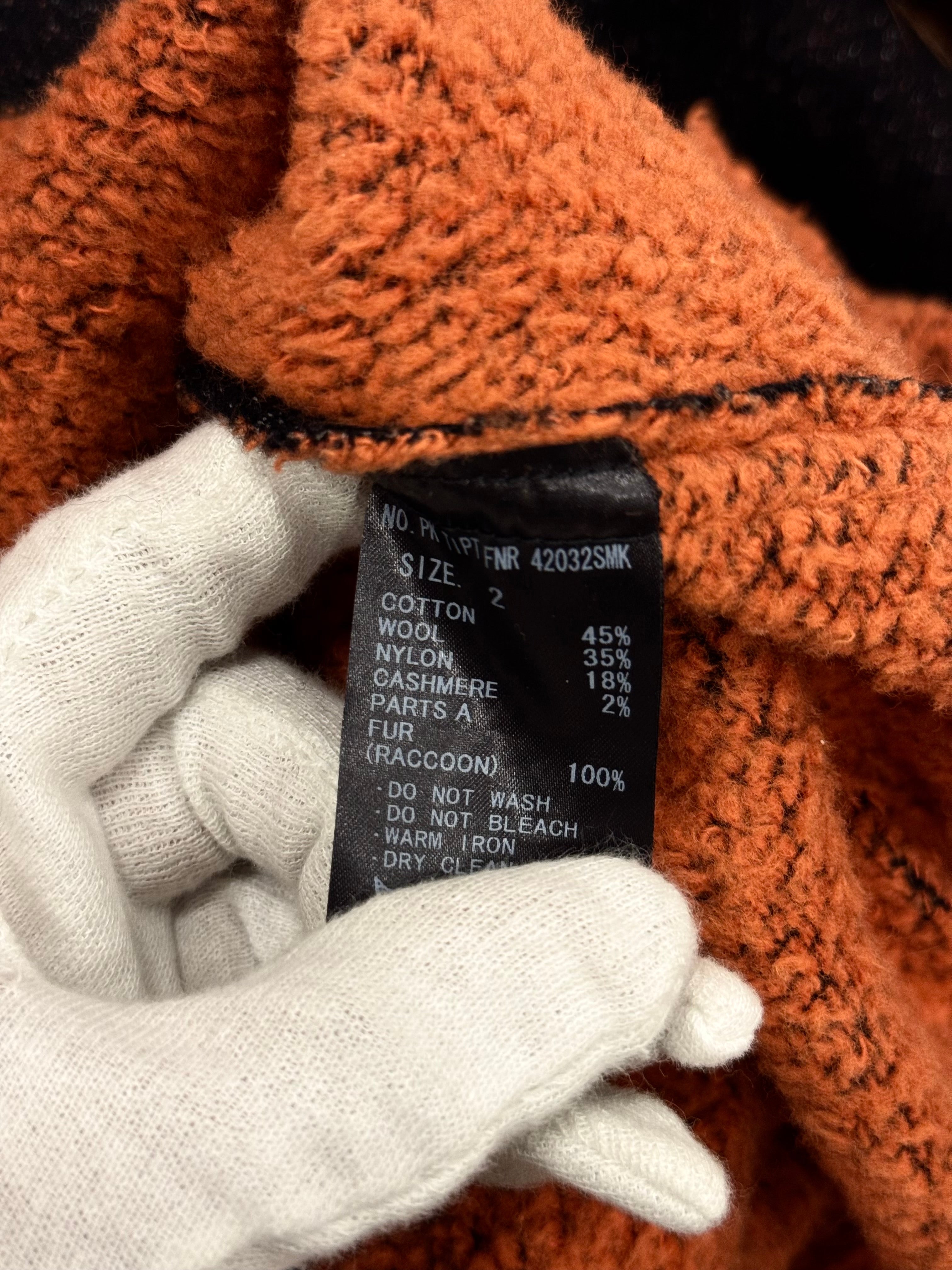 LGB Raccoon Fur Poncho