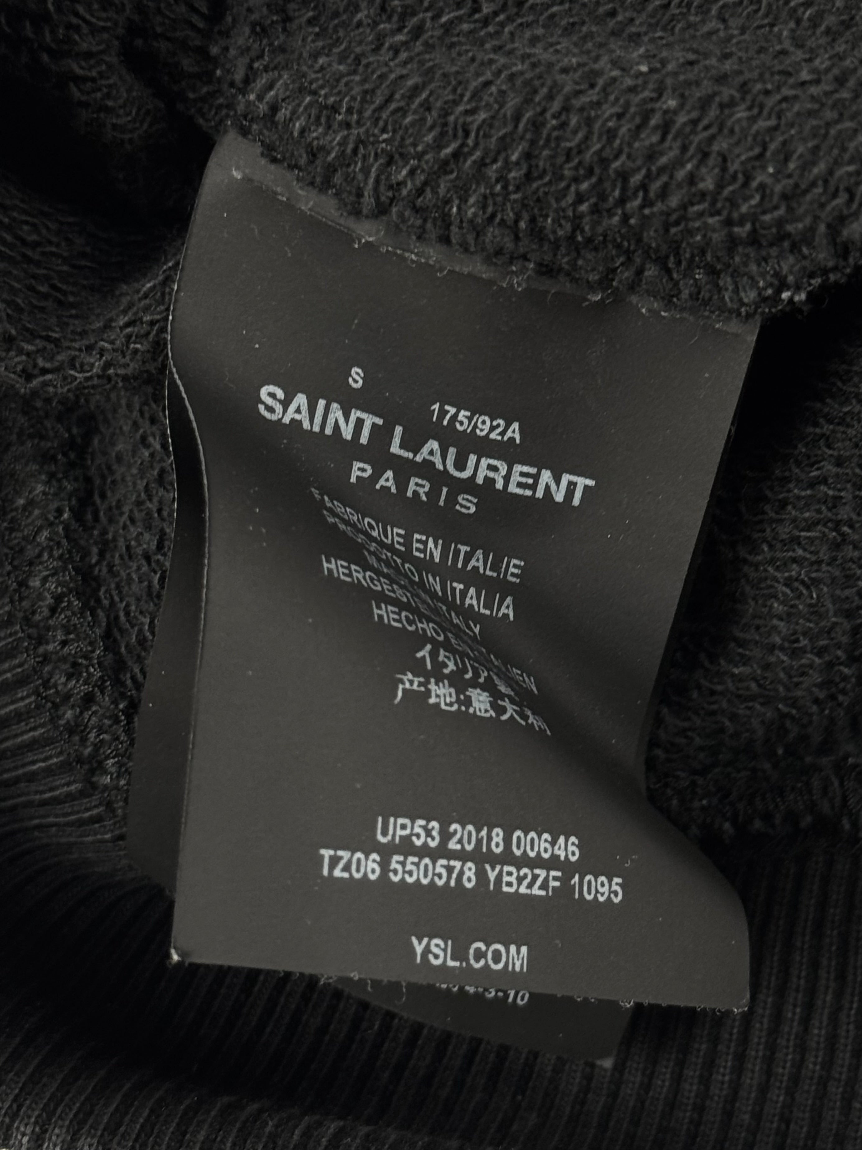 Saint Laurent 2018 Paisley hoodie