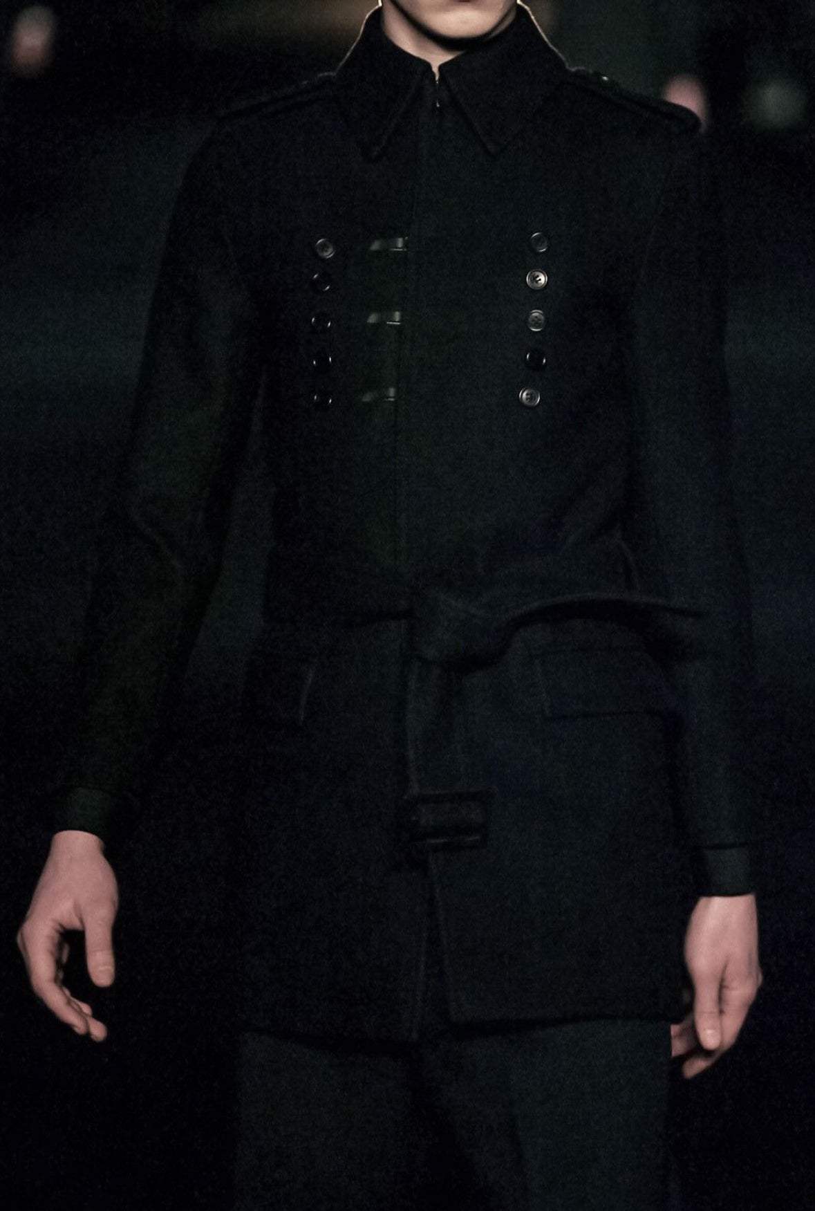 Dior AW06 runway wool coat