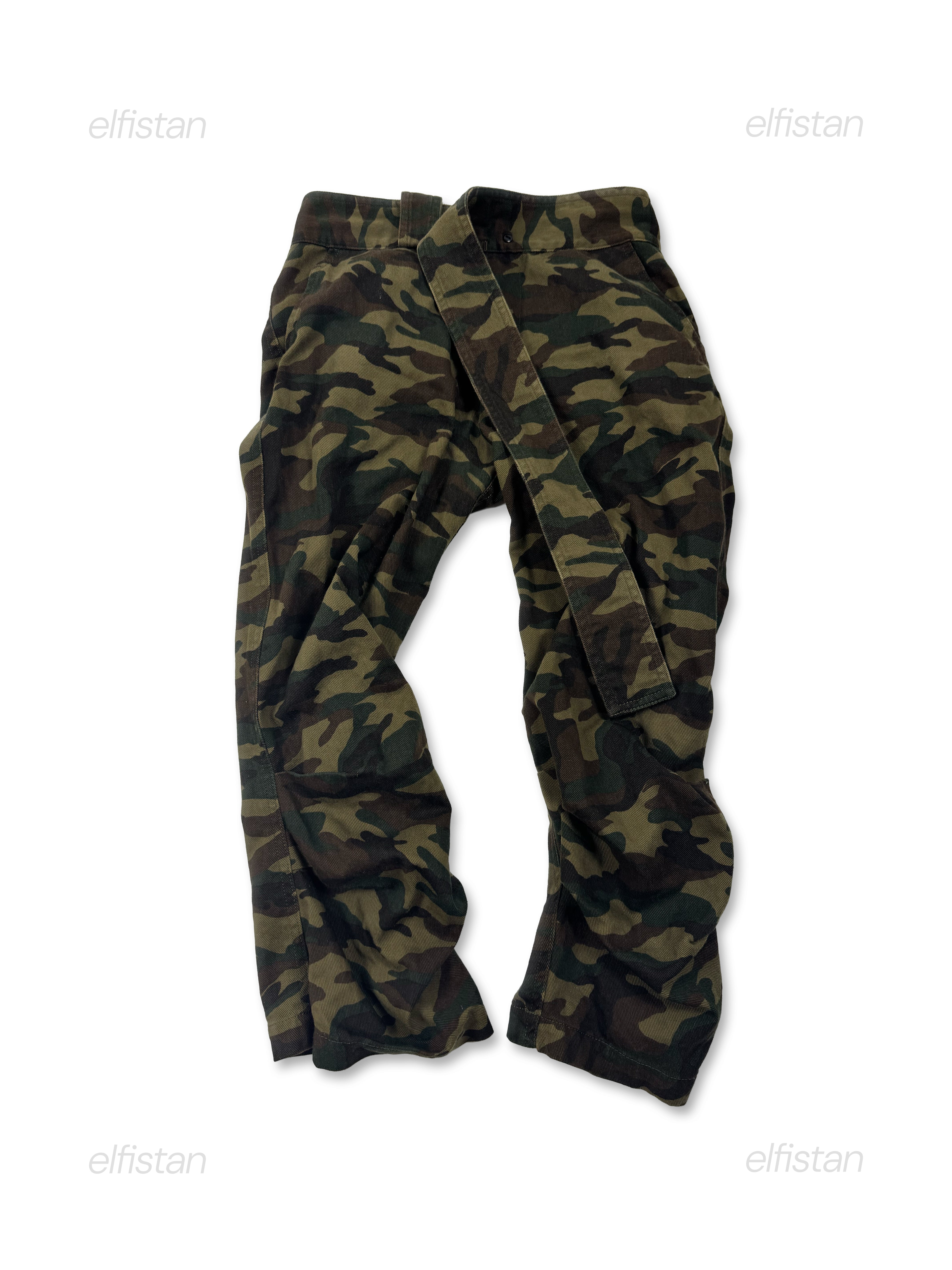 Yohji Yamamoto Camouflage Capris