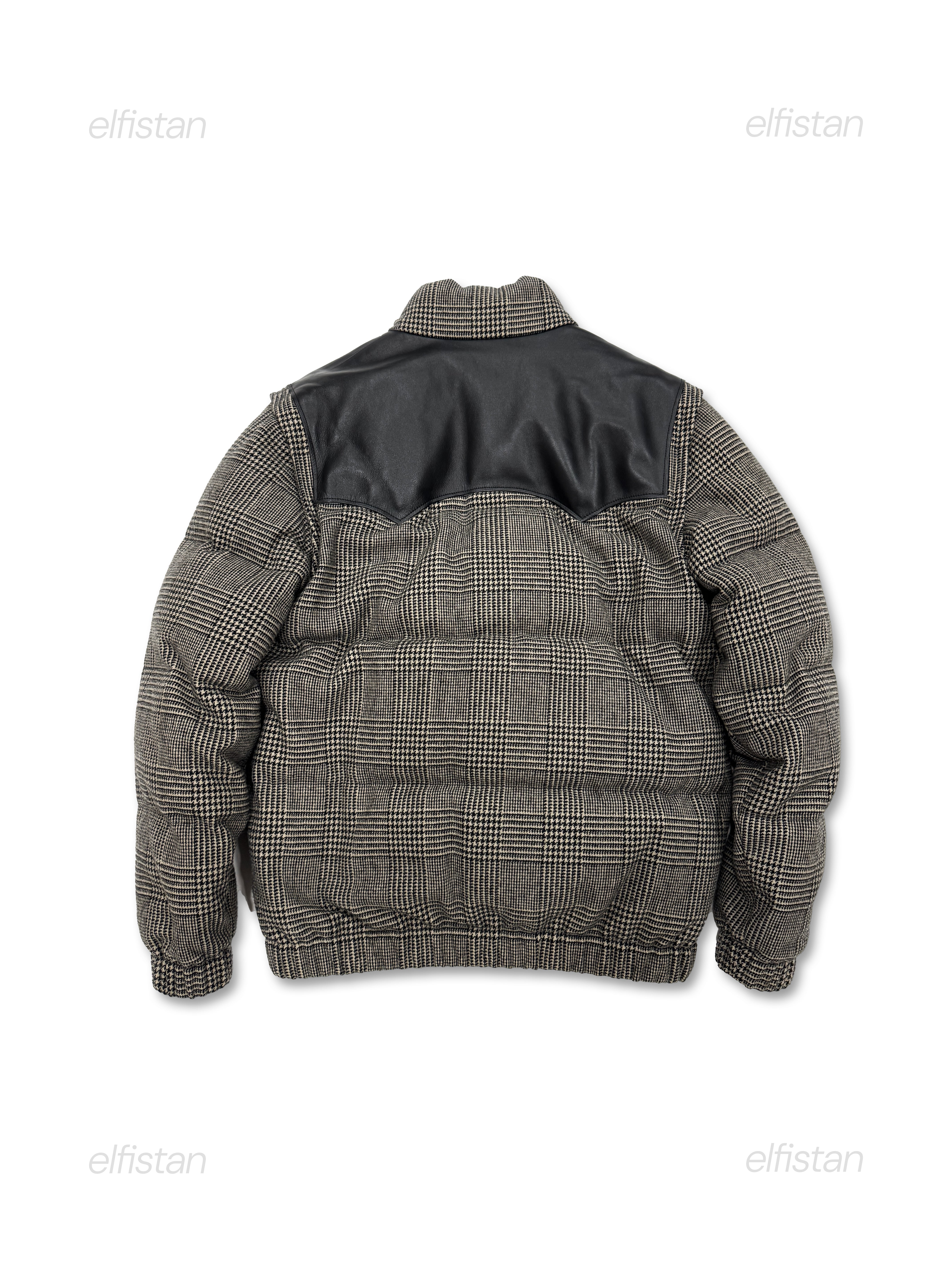 Celine FW19 Prince of Wales Puffer