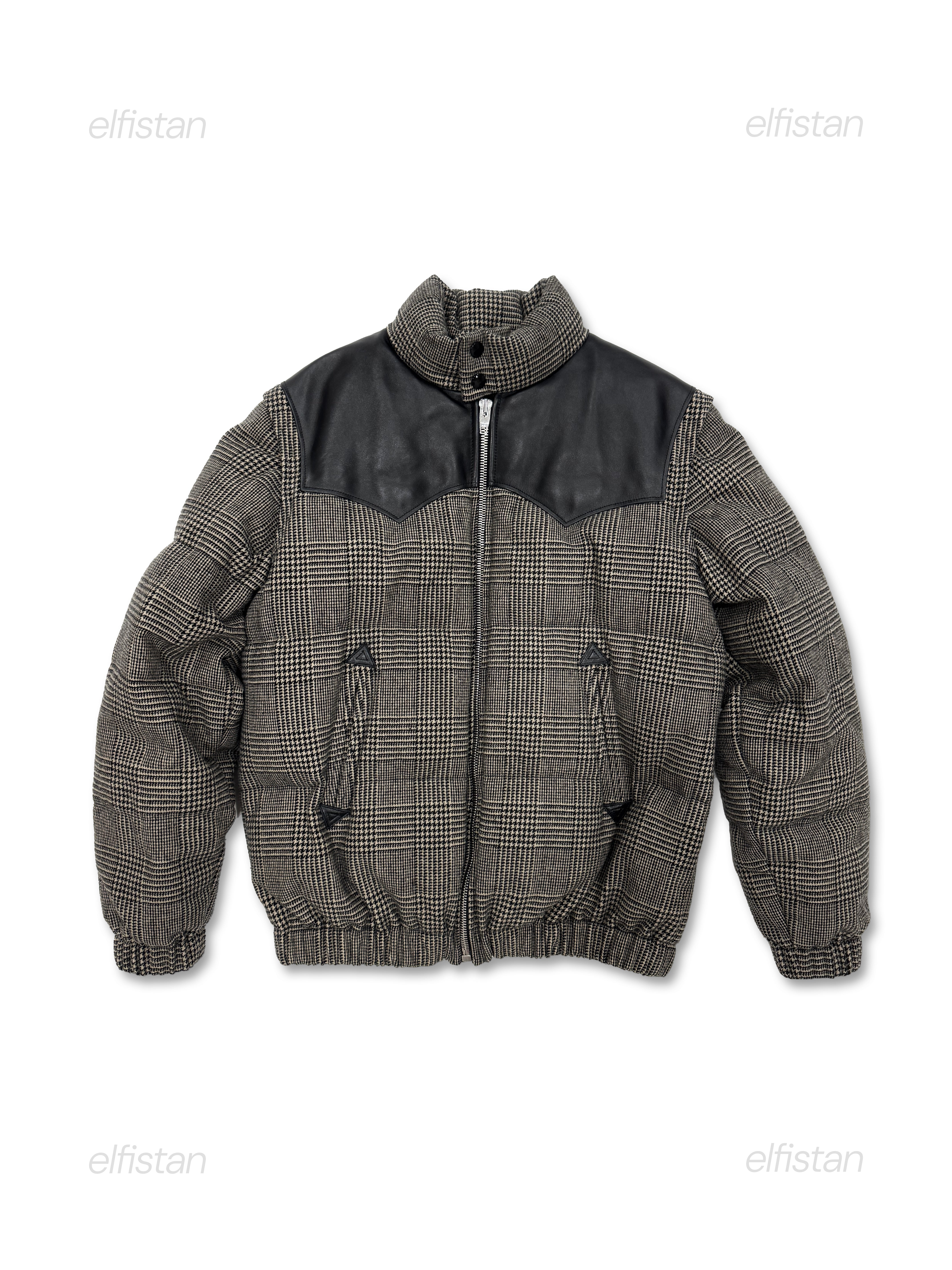 Celine FW19 Prince of Wales Puffer