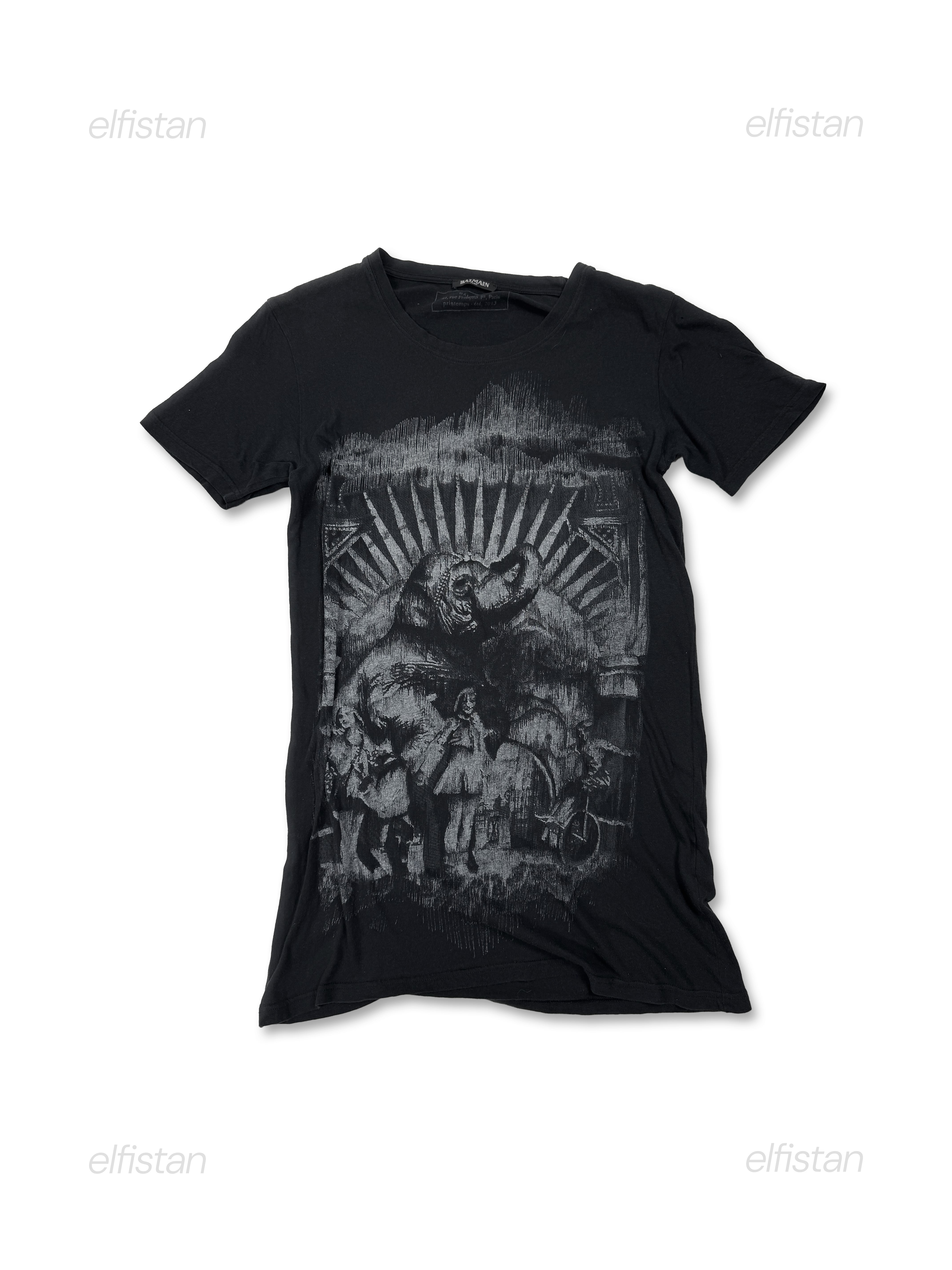 Balmain 2016 Elephant T-Shirt