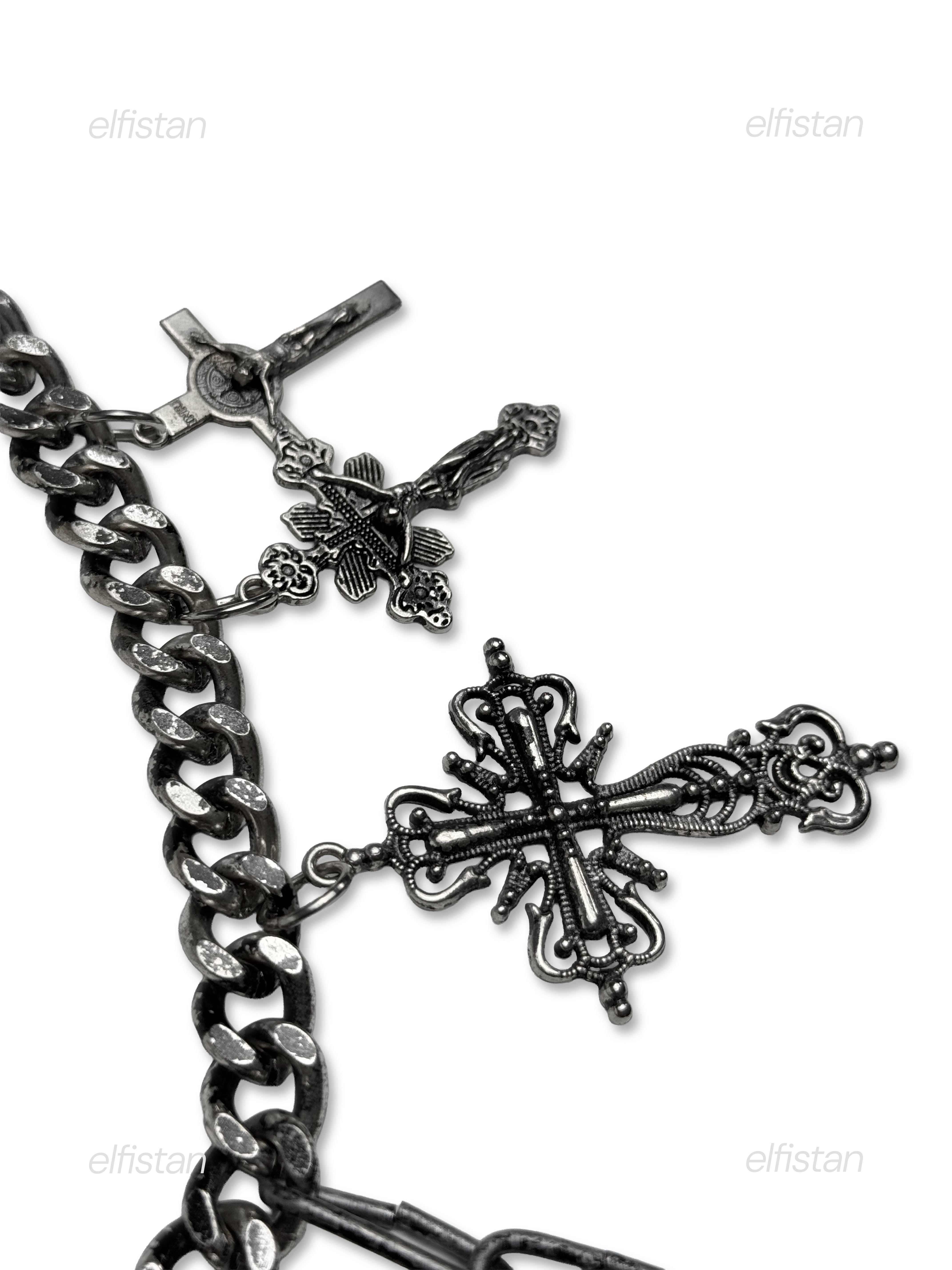 Jean Paul Gaultier Sample Holy Cross Chain