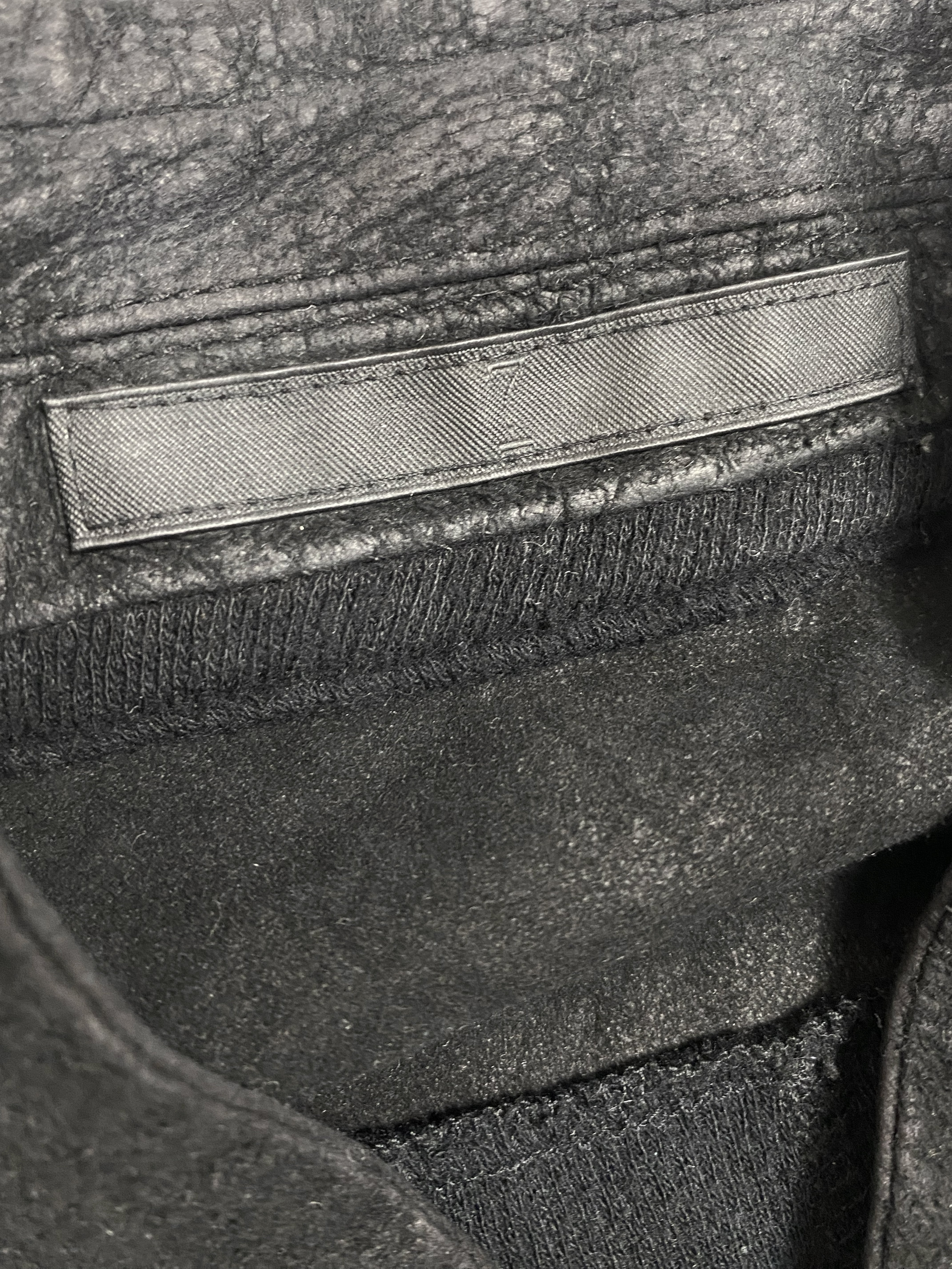 Julius FW11 Suede Leather Zip Jacket