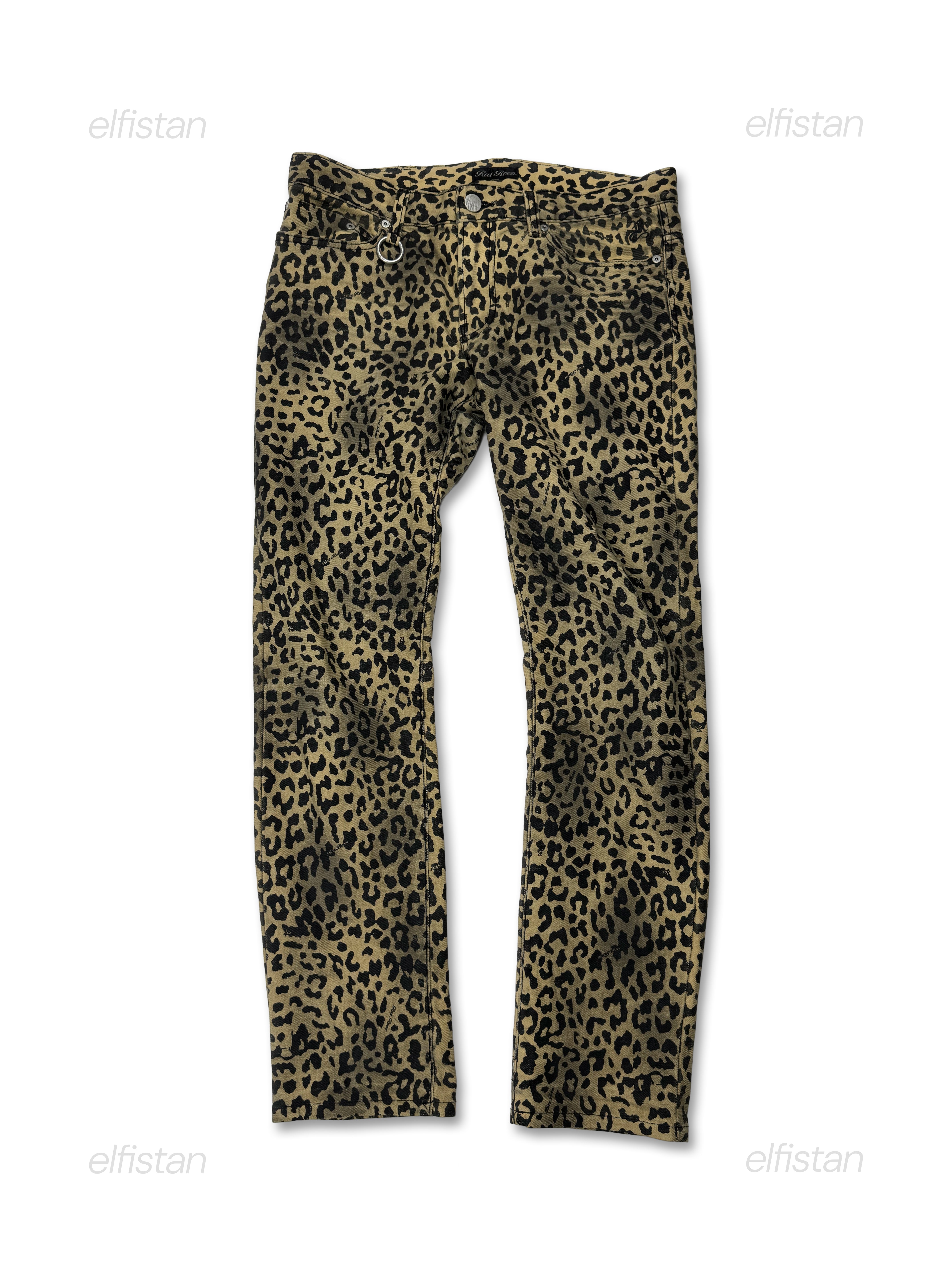 Rat Roen Leopard Denim