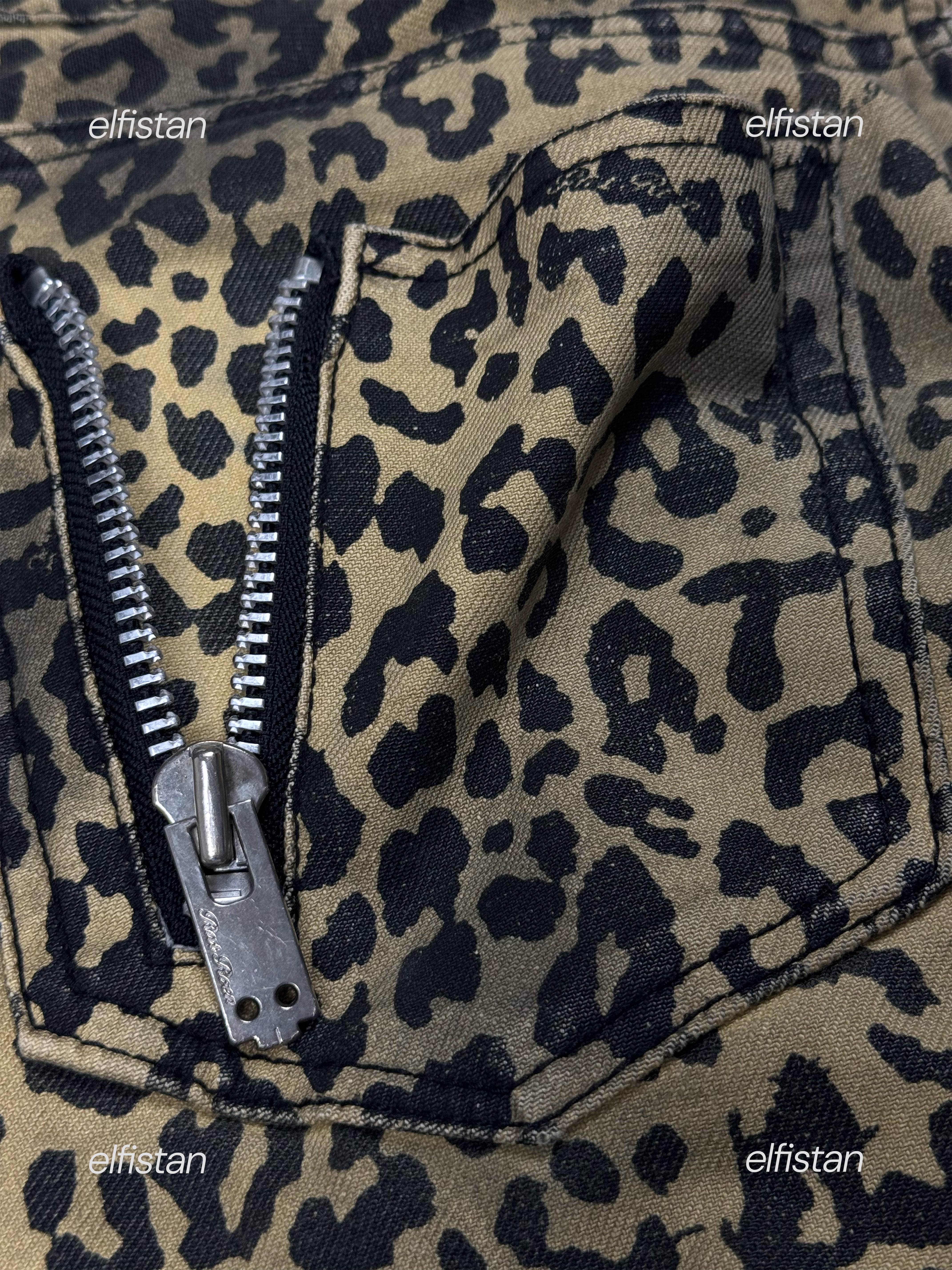 Rat Roen Leopard Denim
