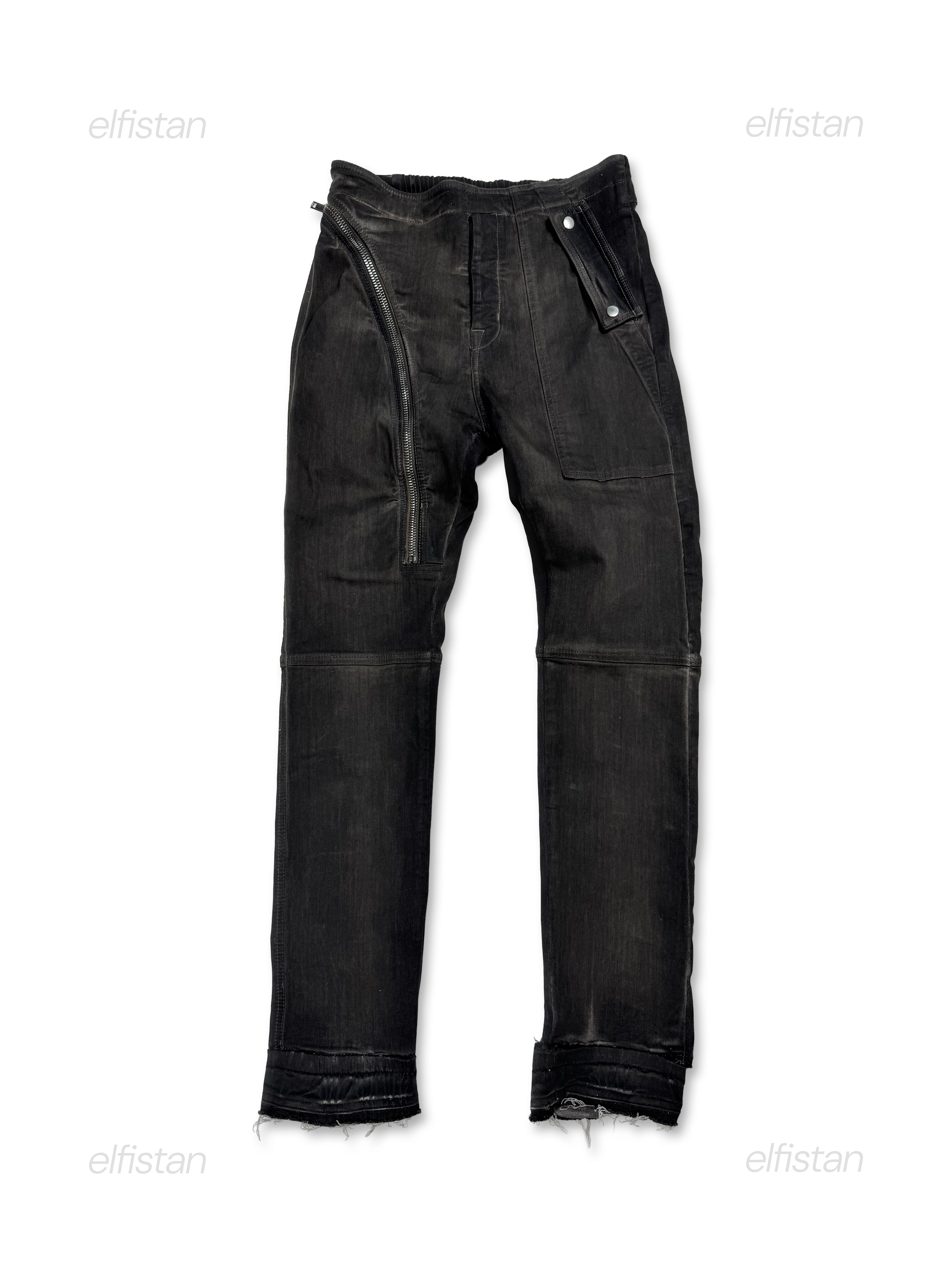 Rick Owens Jersey Air Cut Jogger denim
