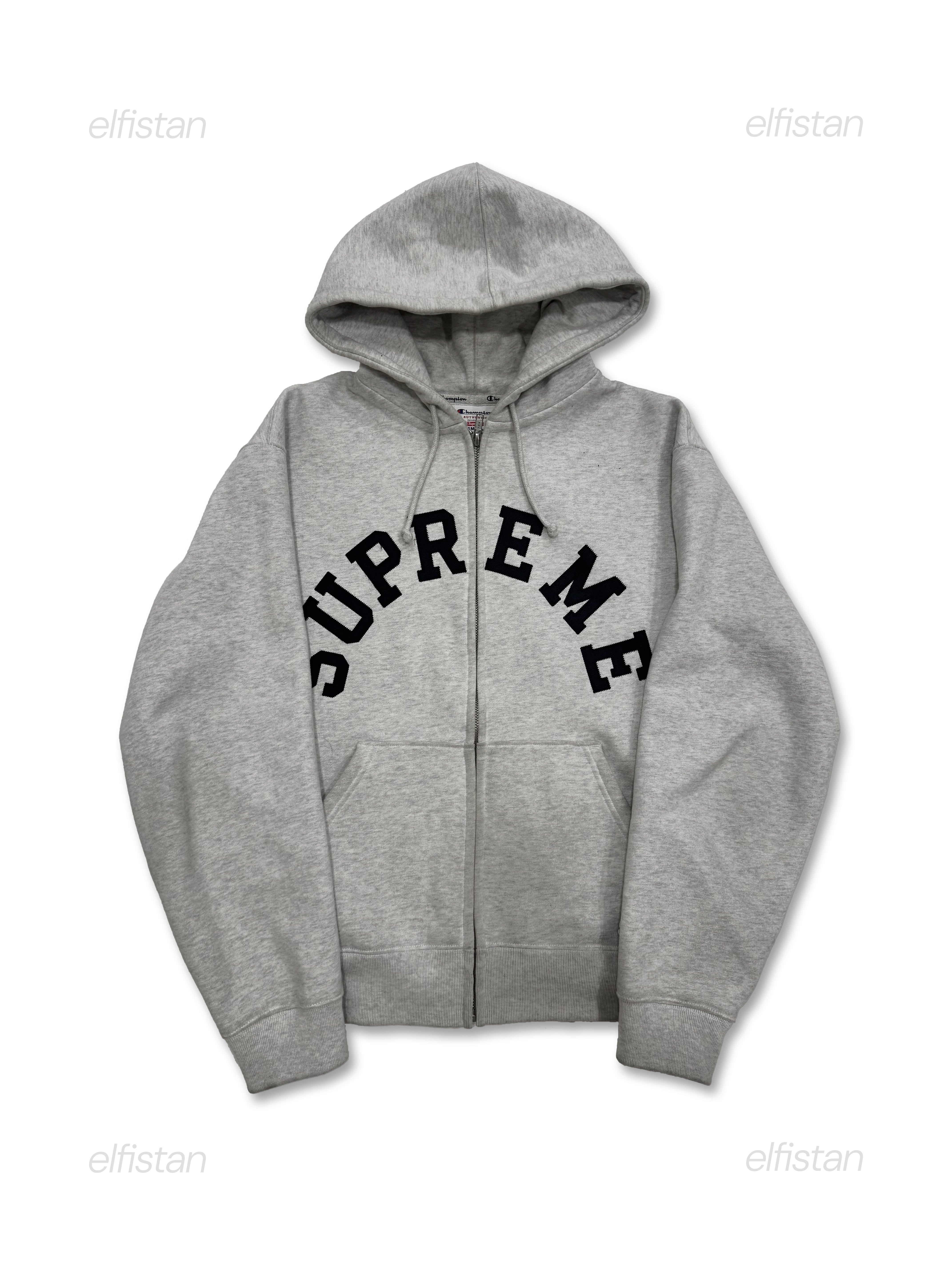 Supreme Logo Zip Up