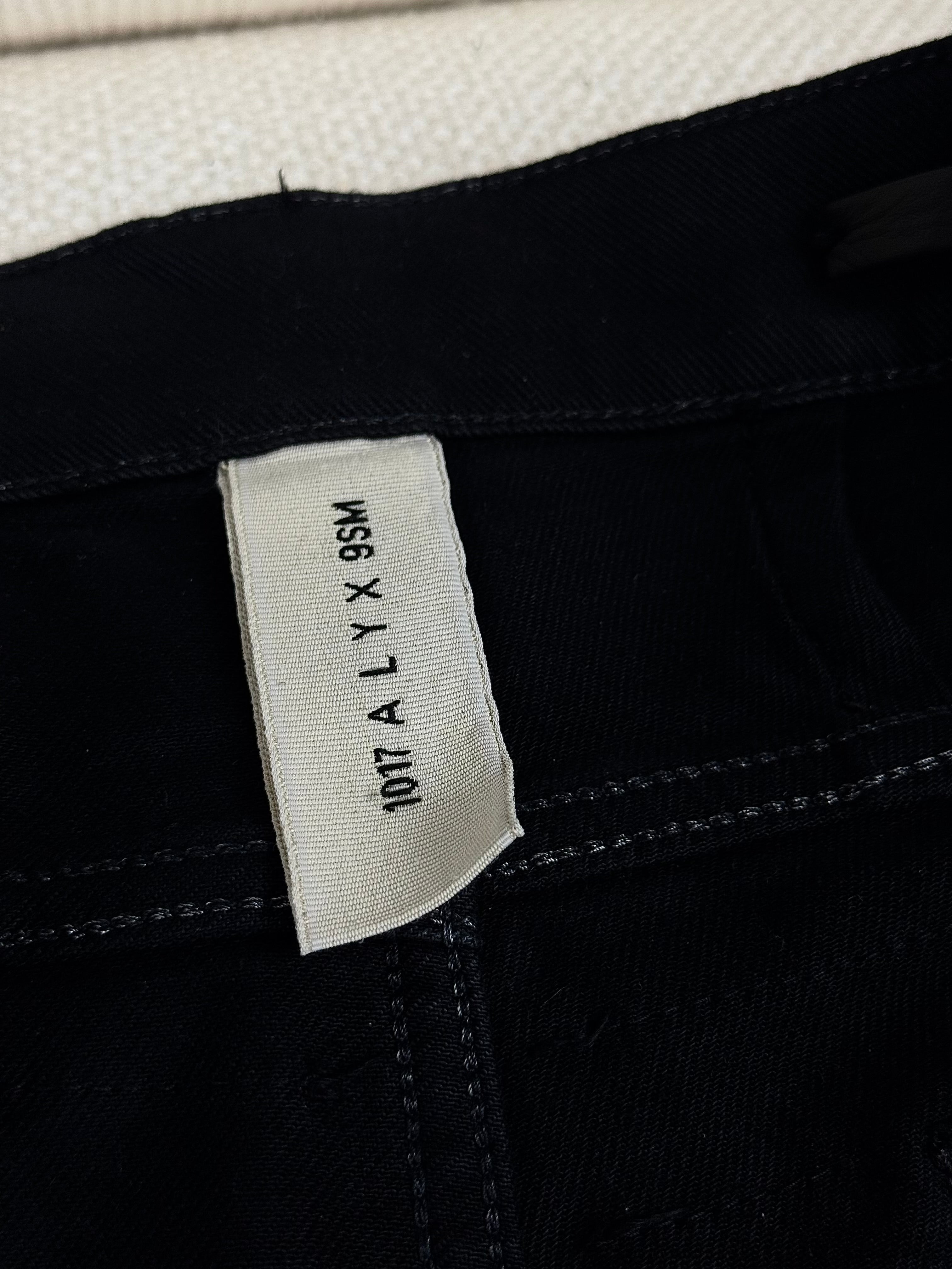 Alyx x Blackmeans shredded denim