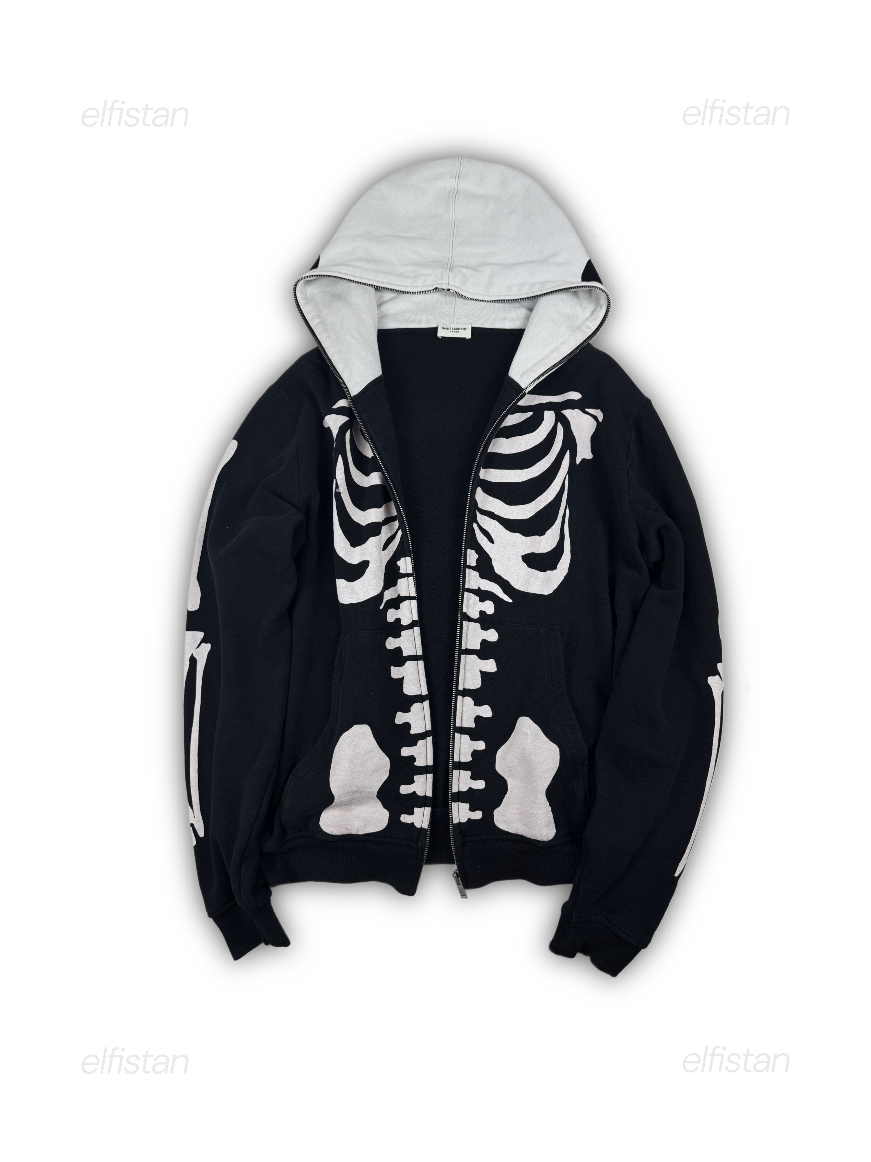 Saint Laurent FW18 Skeleton Zip up