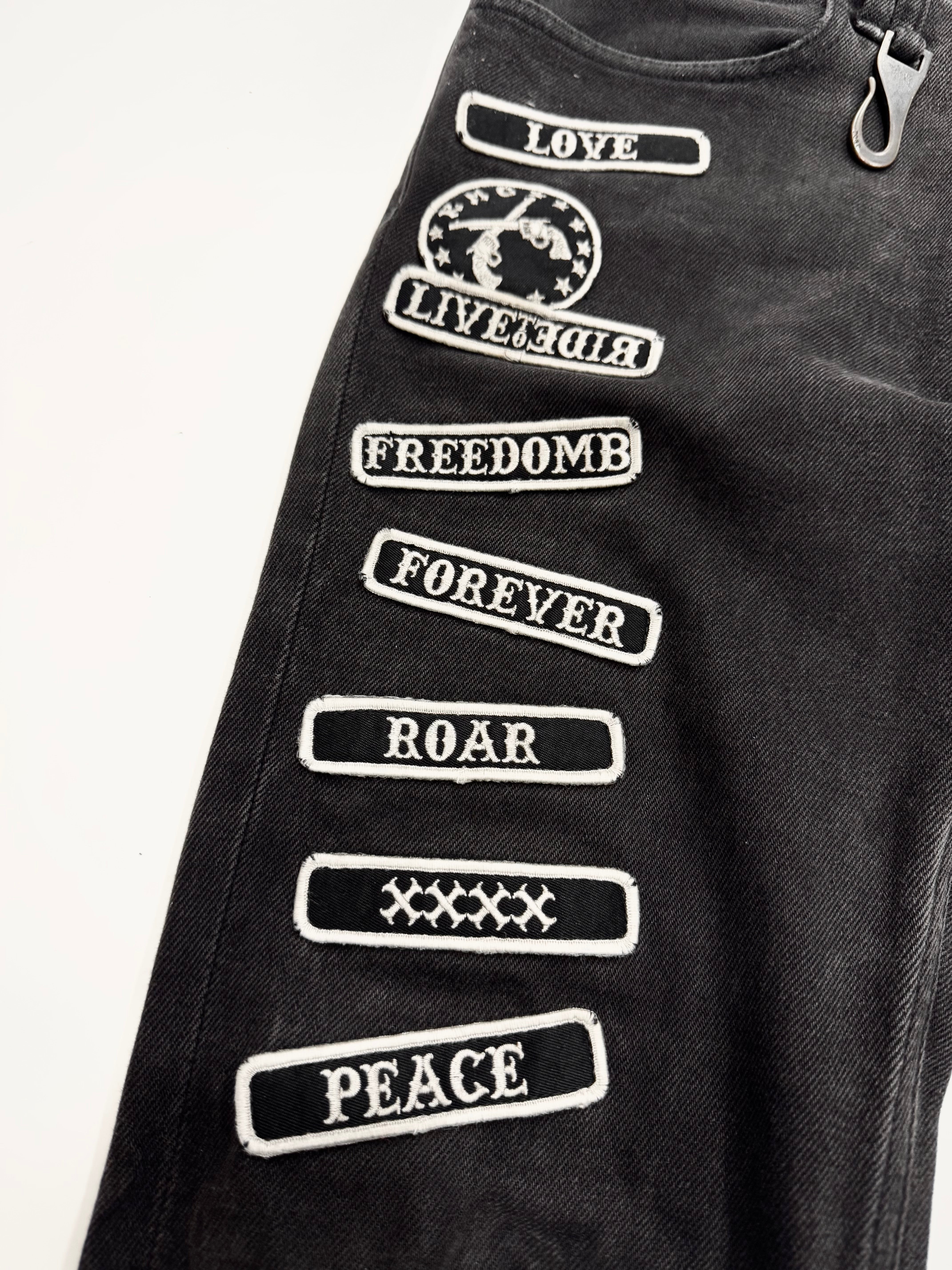 Roar Patches Denim