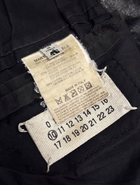 Maison Martin Margiela 2002 Black Leather 5 Zip