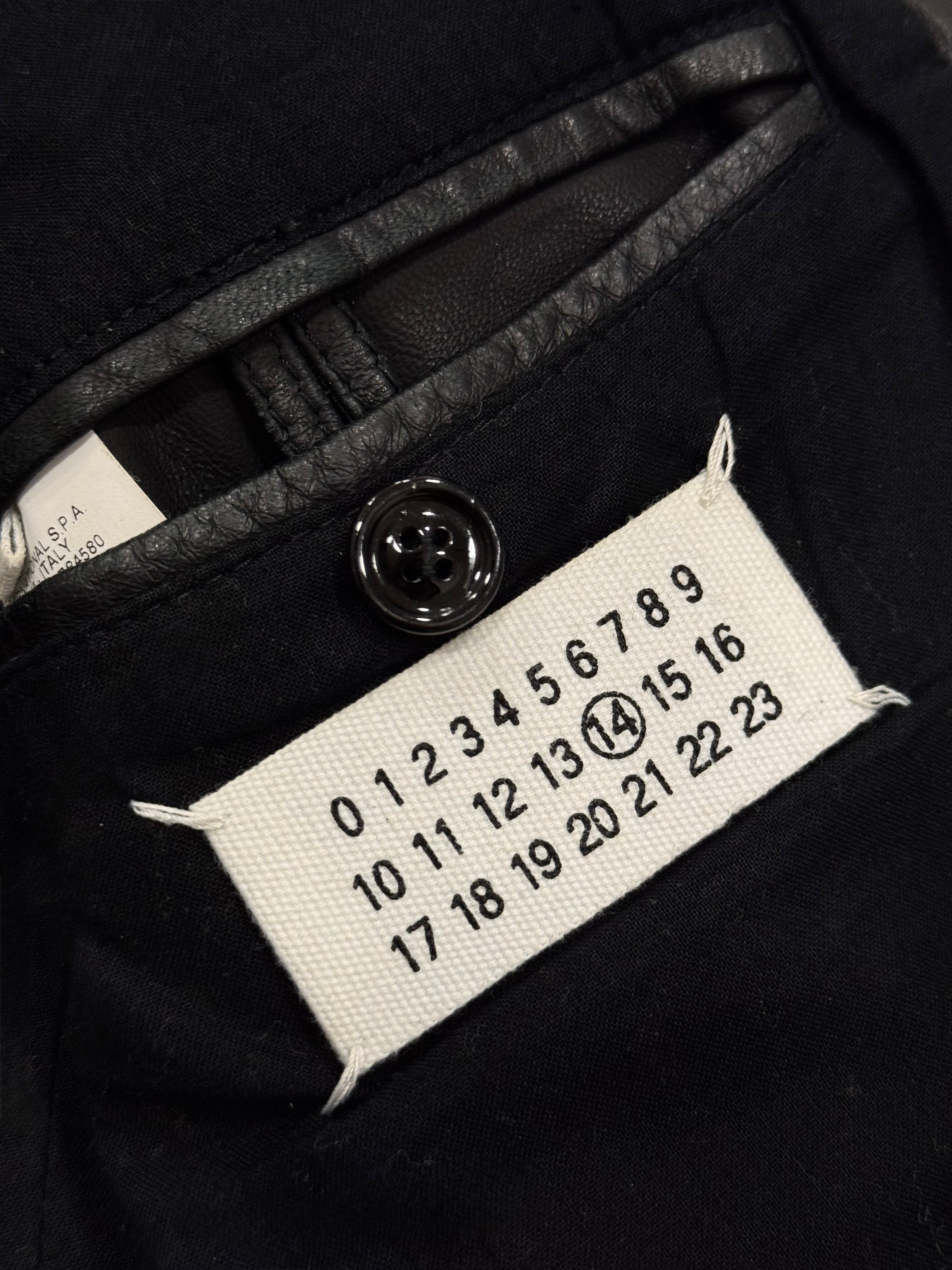 Martin Margiela 2012 All Black 5 Zip