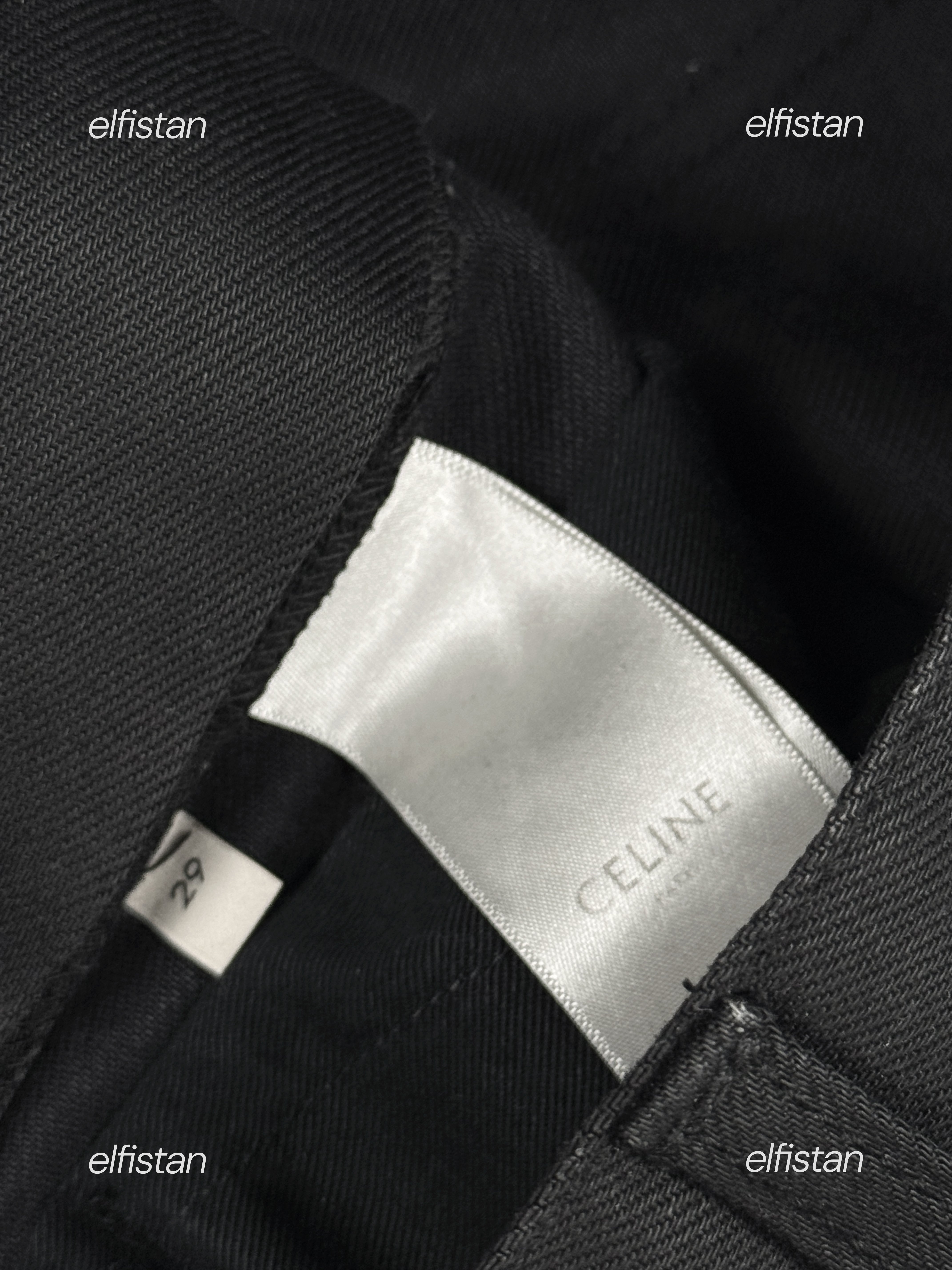 Celine Waxed Capris