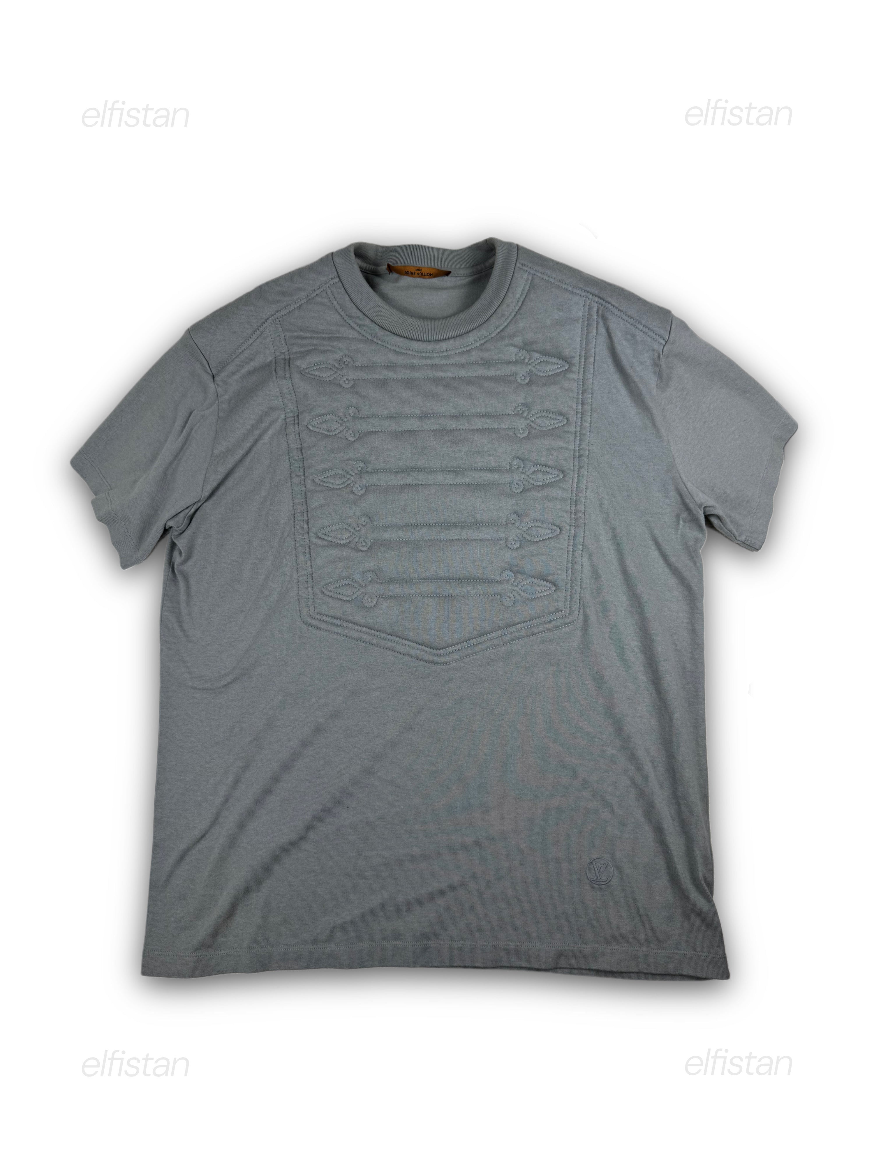 Louis Vuitton embroidered Plastron tshirt