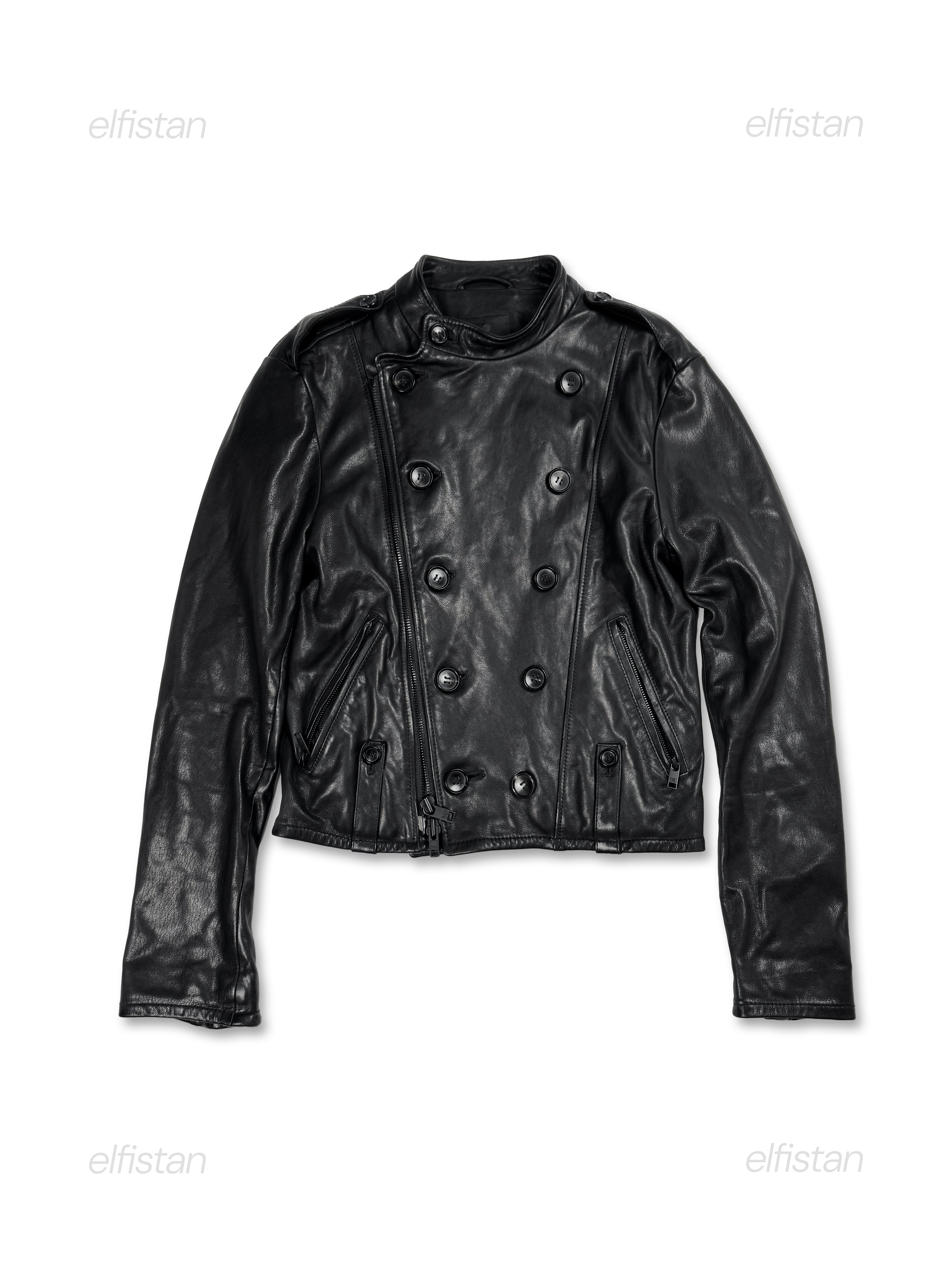 Yohji Yamamoto Y3 Leather Jacket