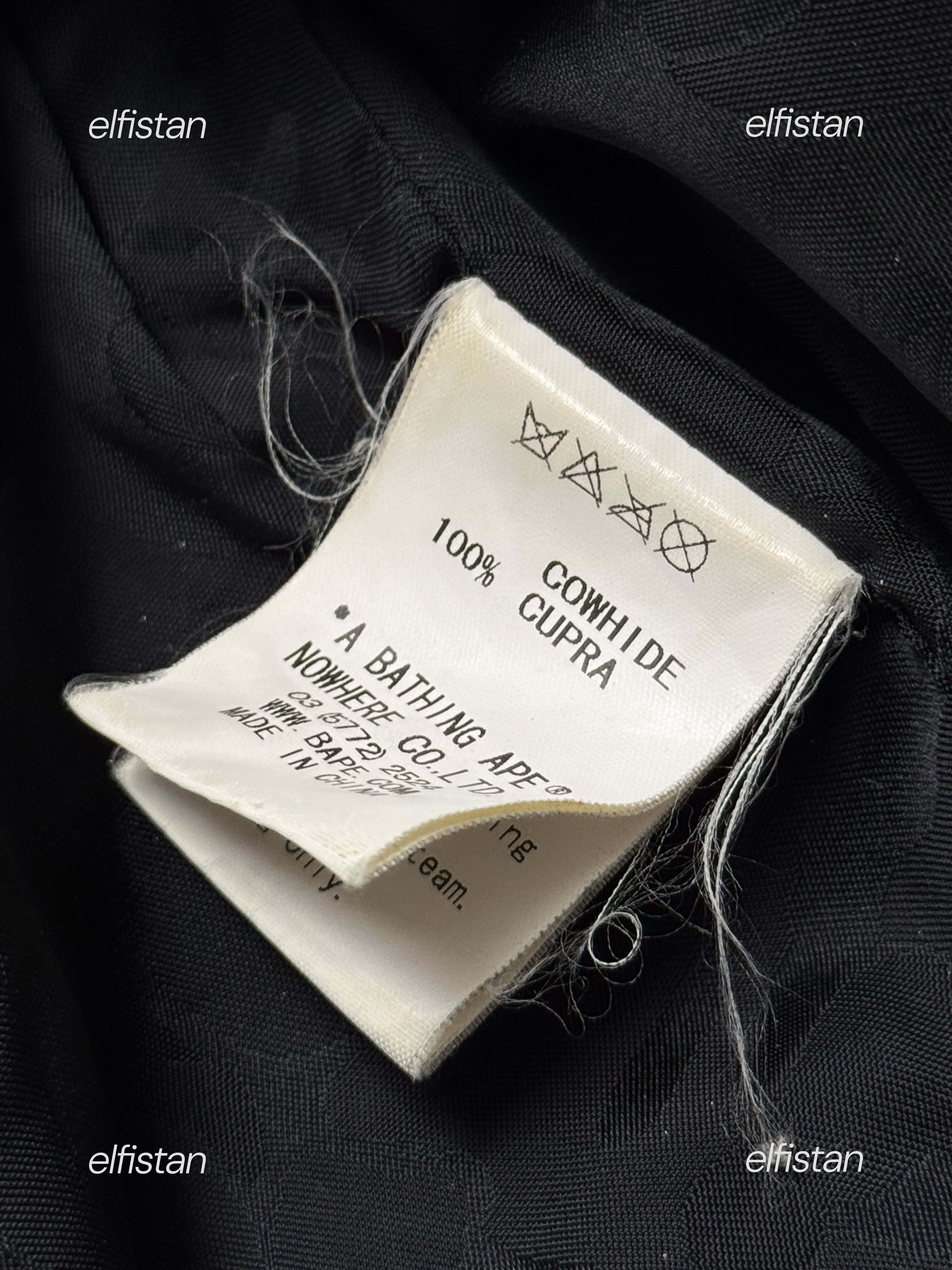 Bape Leather Shark Hoodie