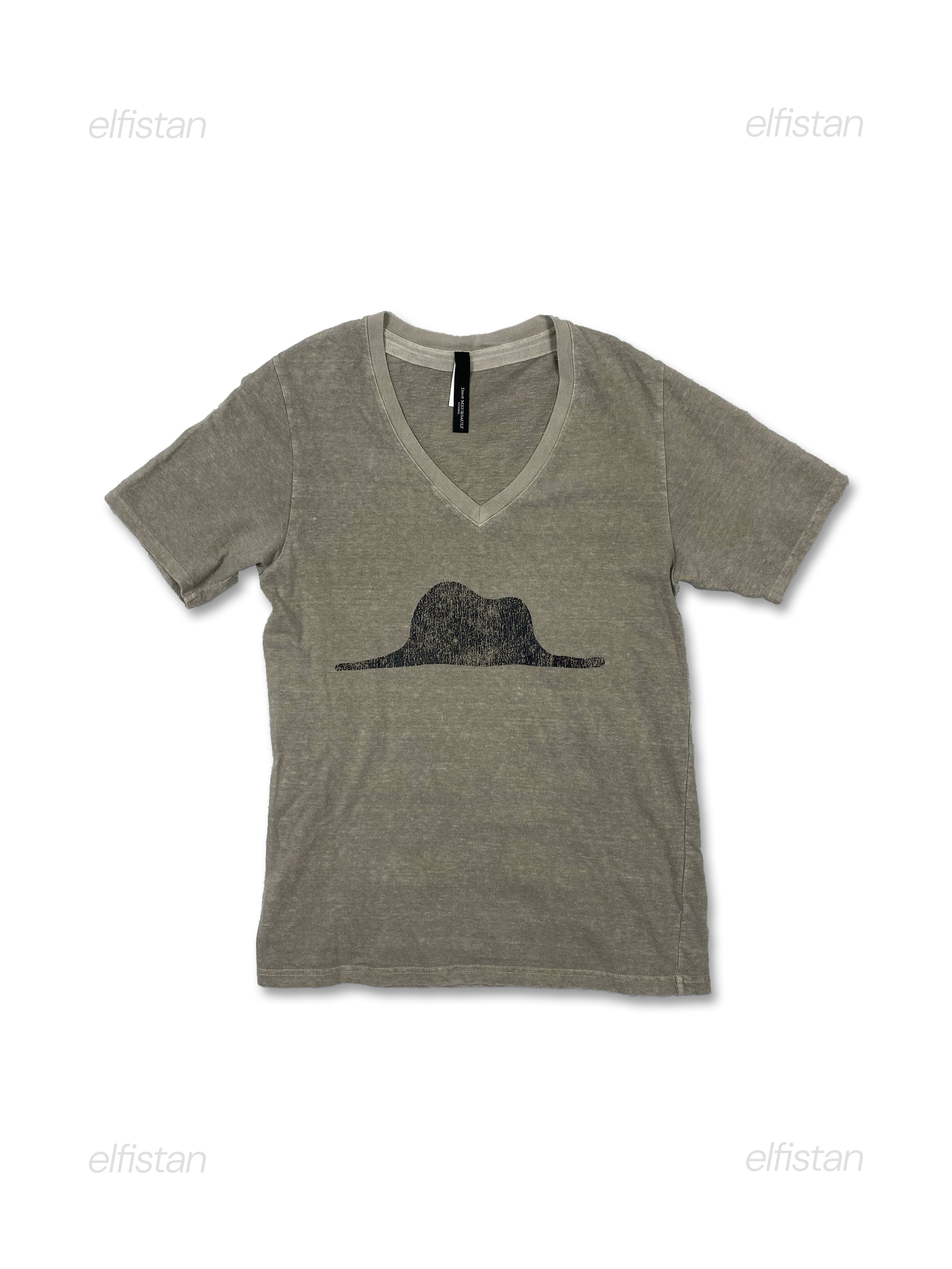 Davit Mersault Cracked Print T-Shirt