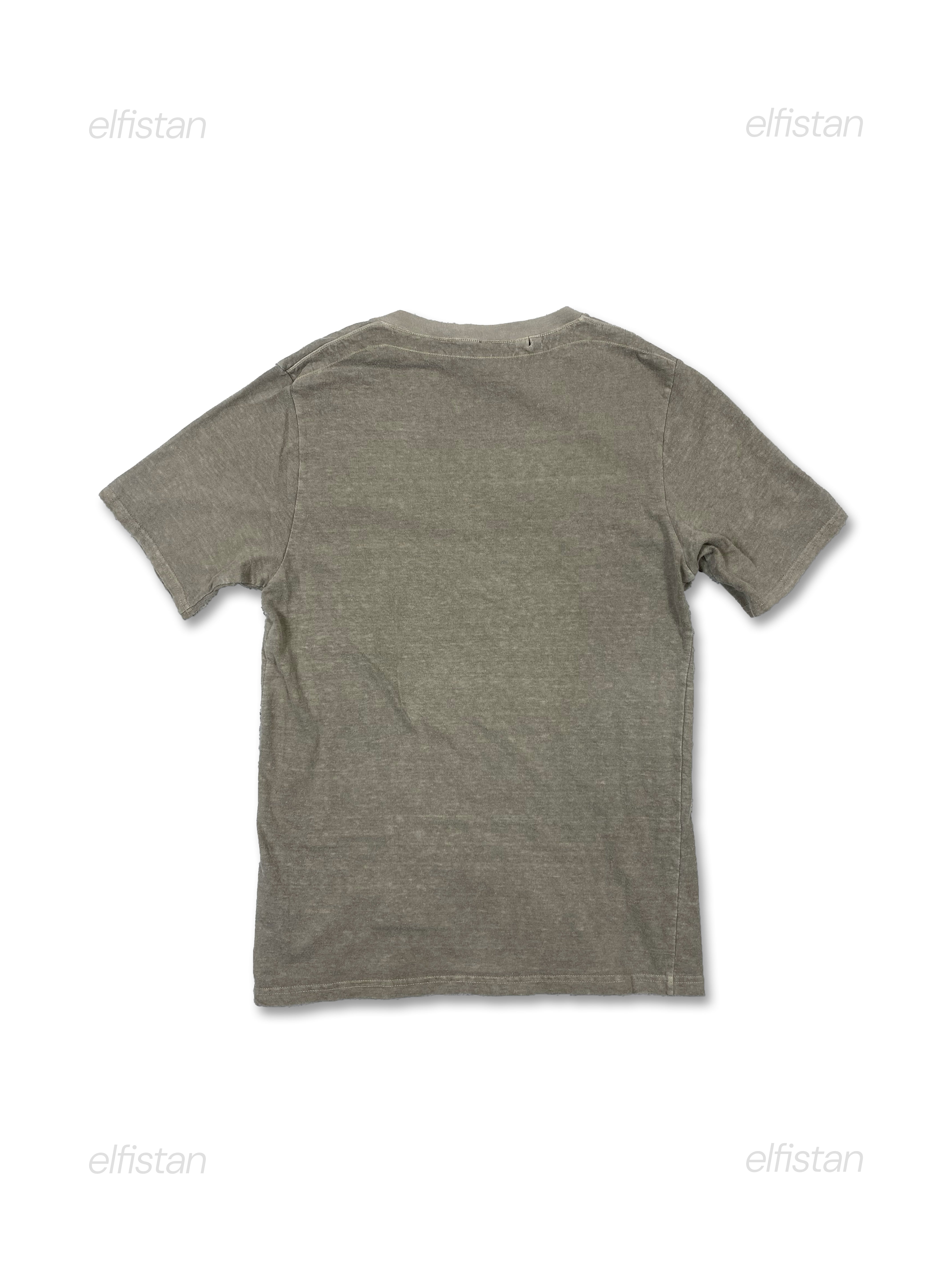 Davit Mersault Cracked Print T-Shirt