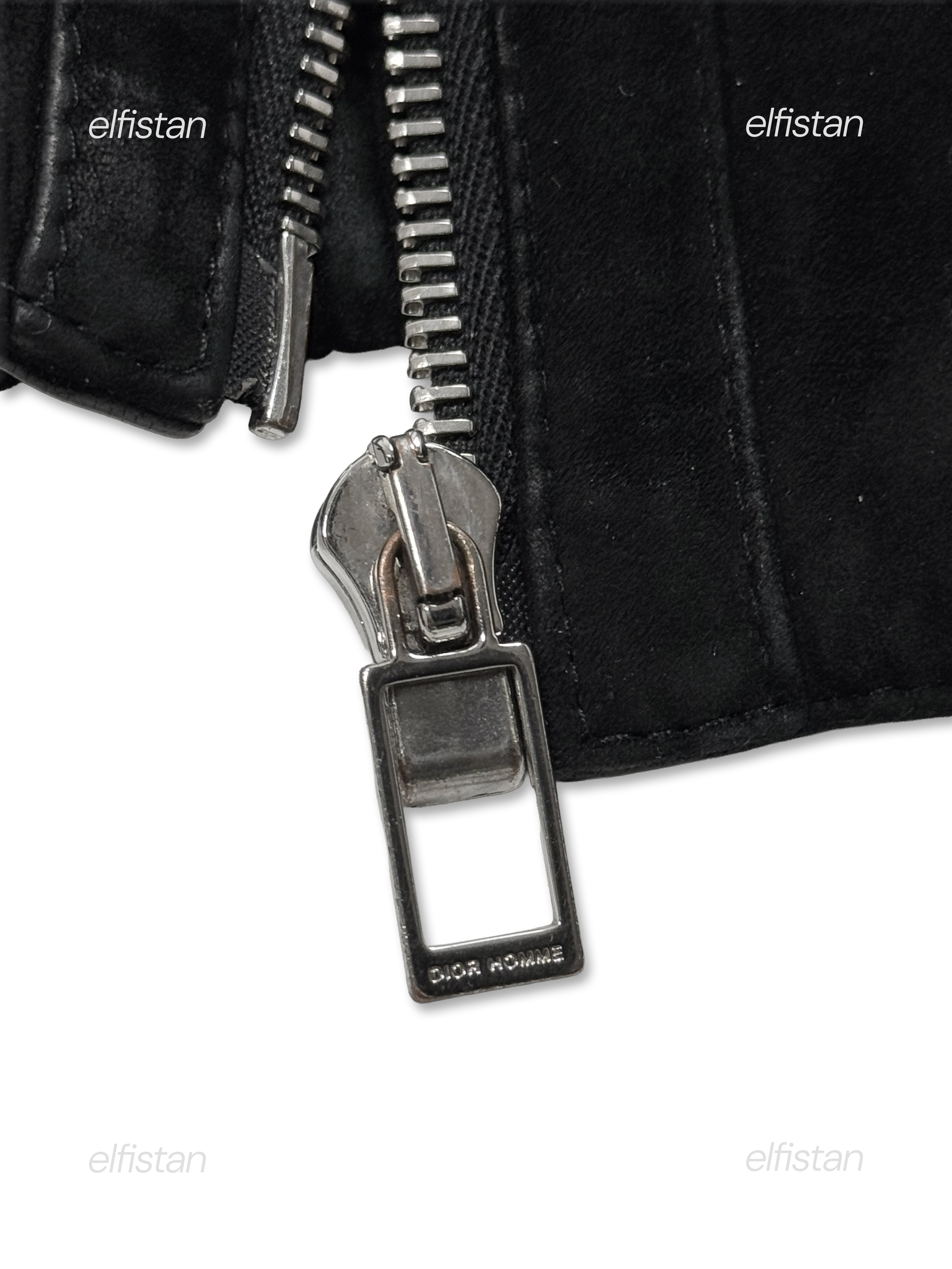 Dior Homme Leather Velvet Jacket