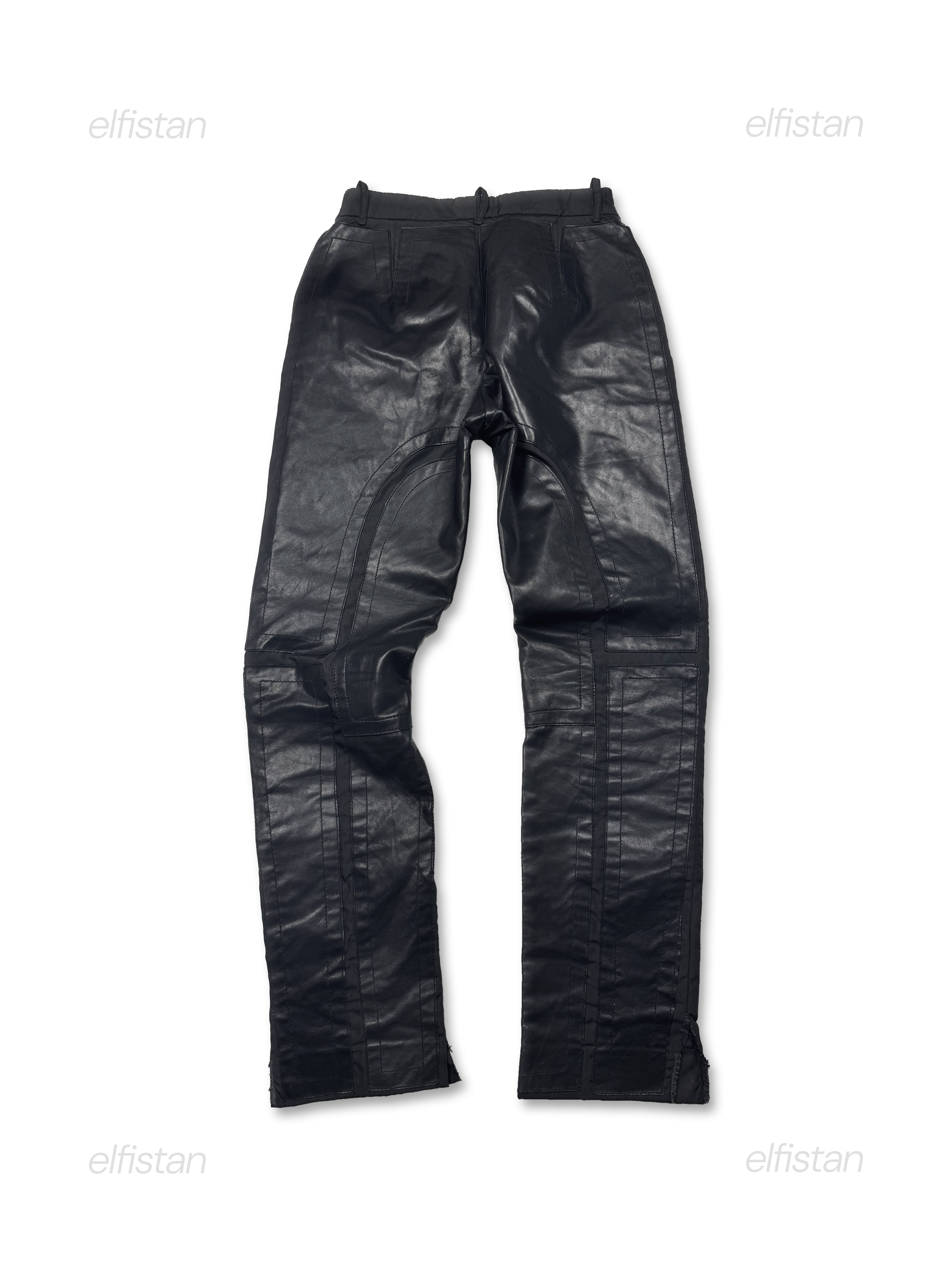 Dirk Bikkembergs Leather Pants
