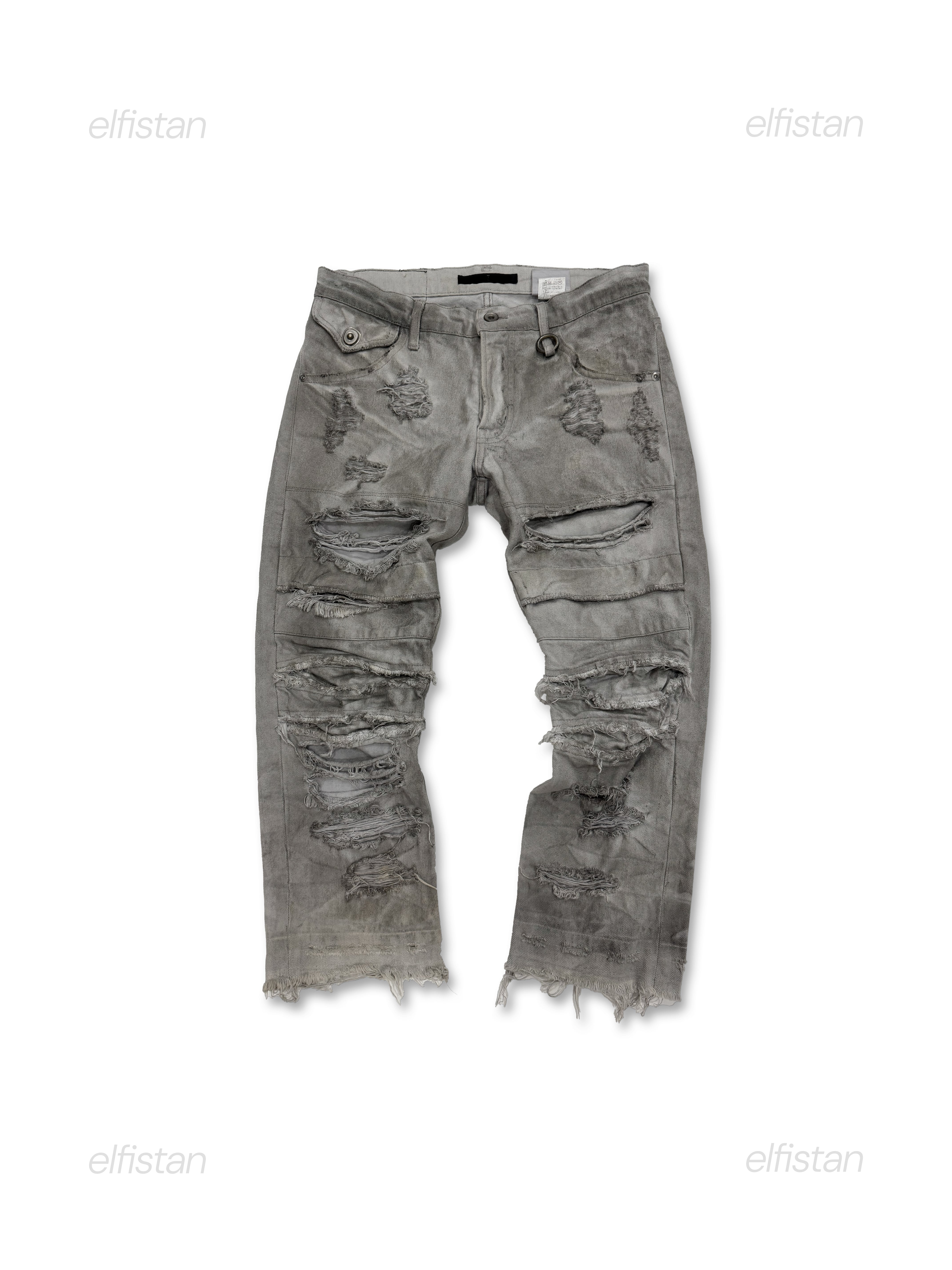 Julius SS11 Distressed Capris