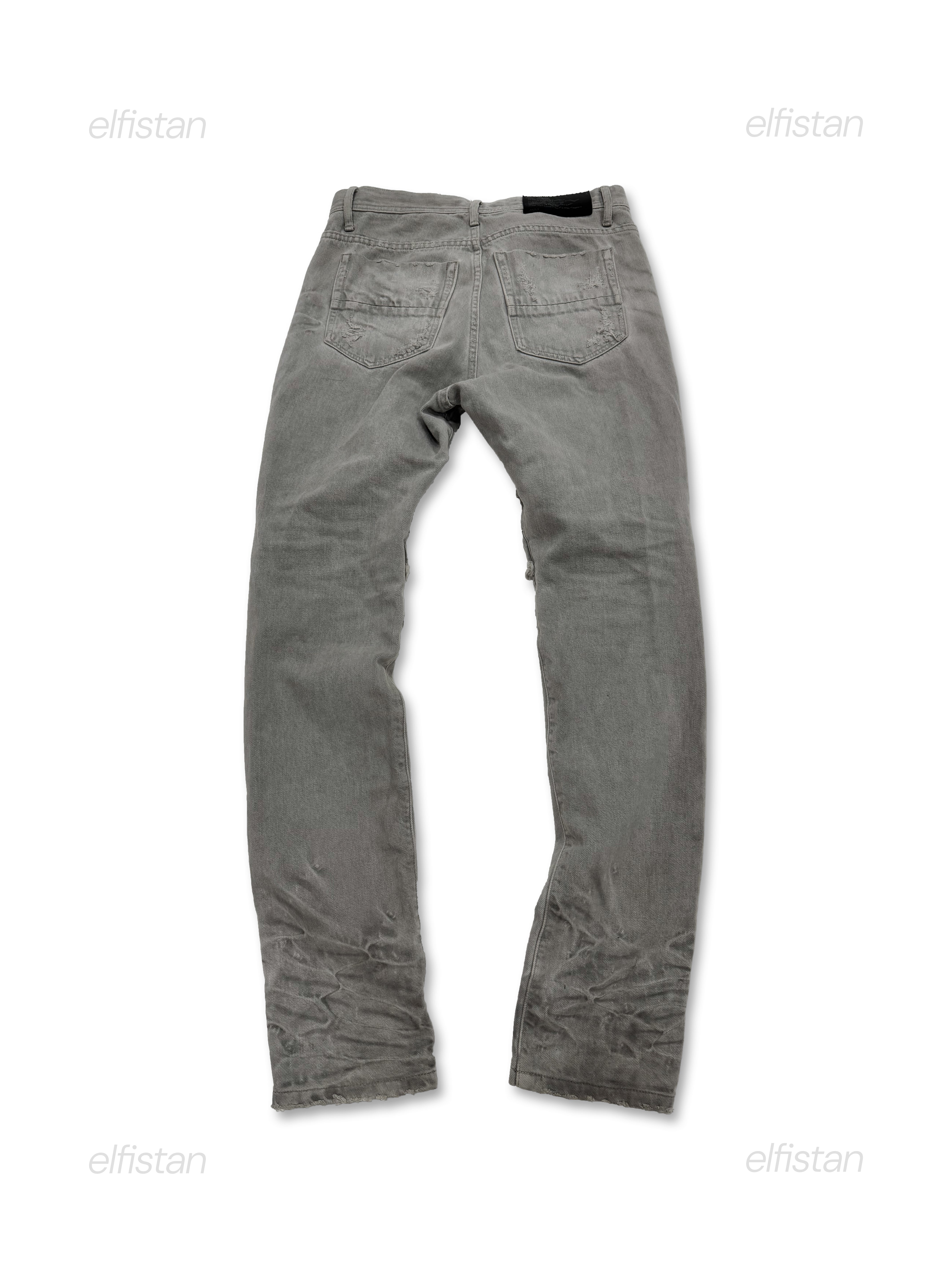 Julius  SS13 "Vandalism" Crashed Denim