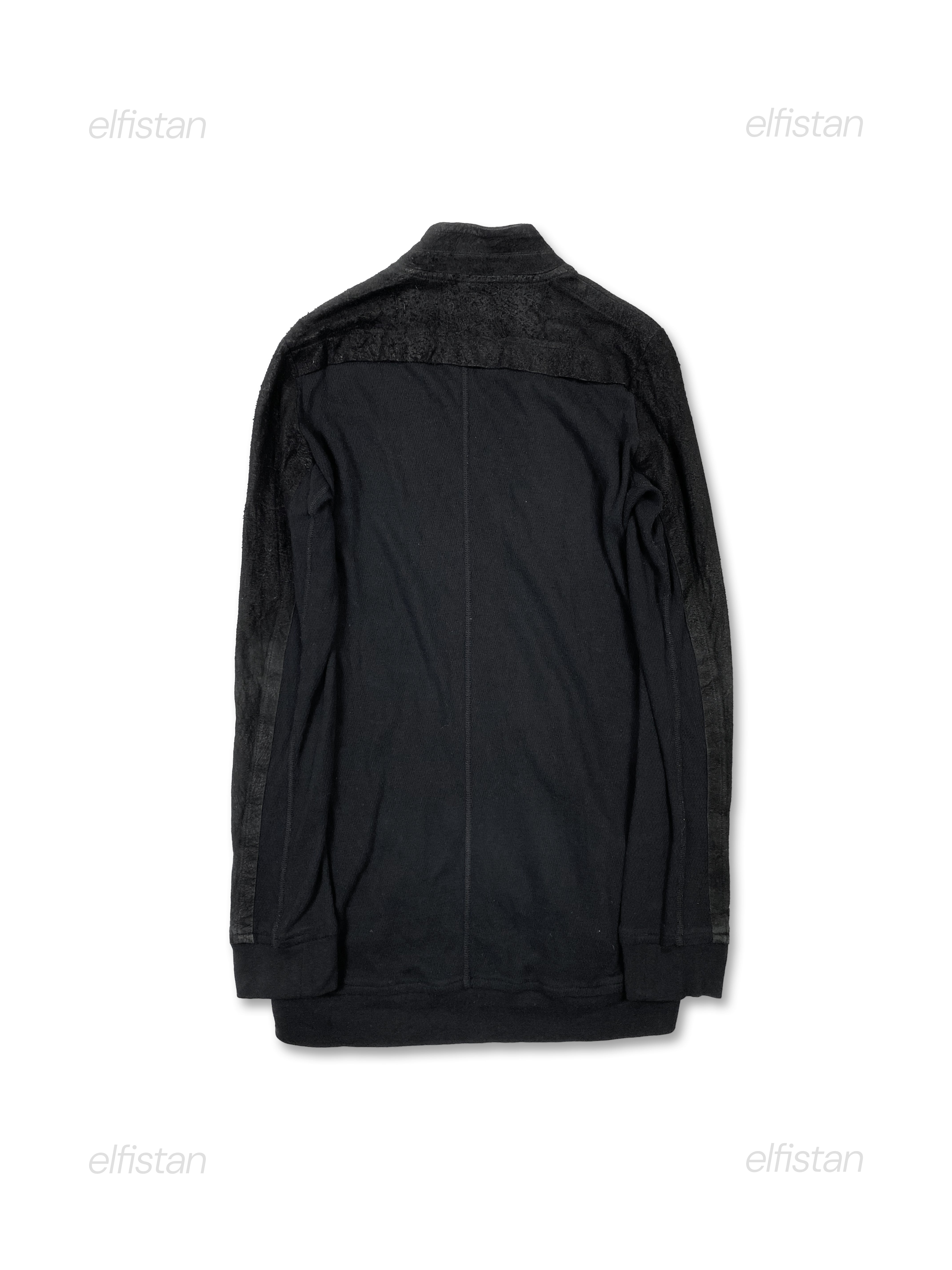 Julius FW11 Suede Leather Zip Jacket