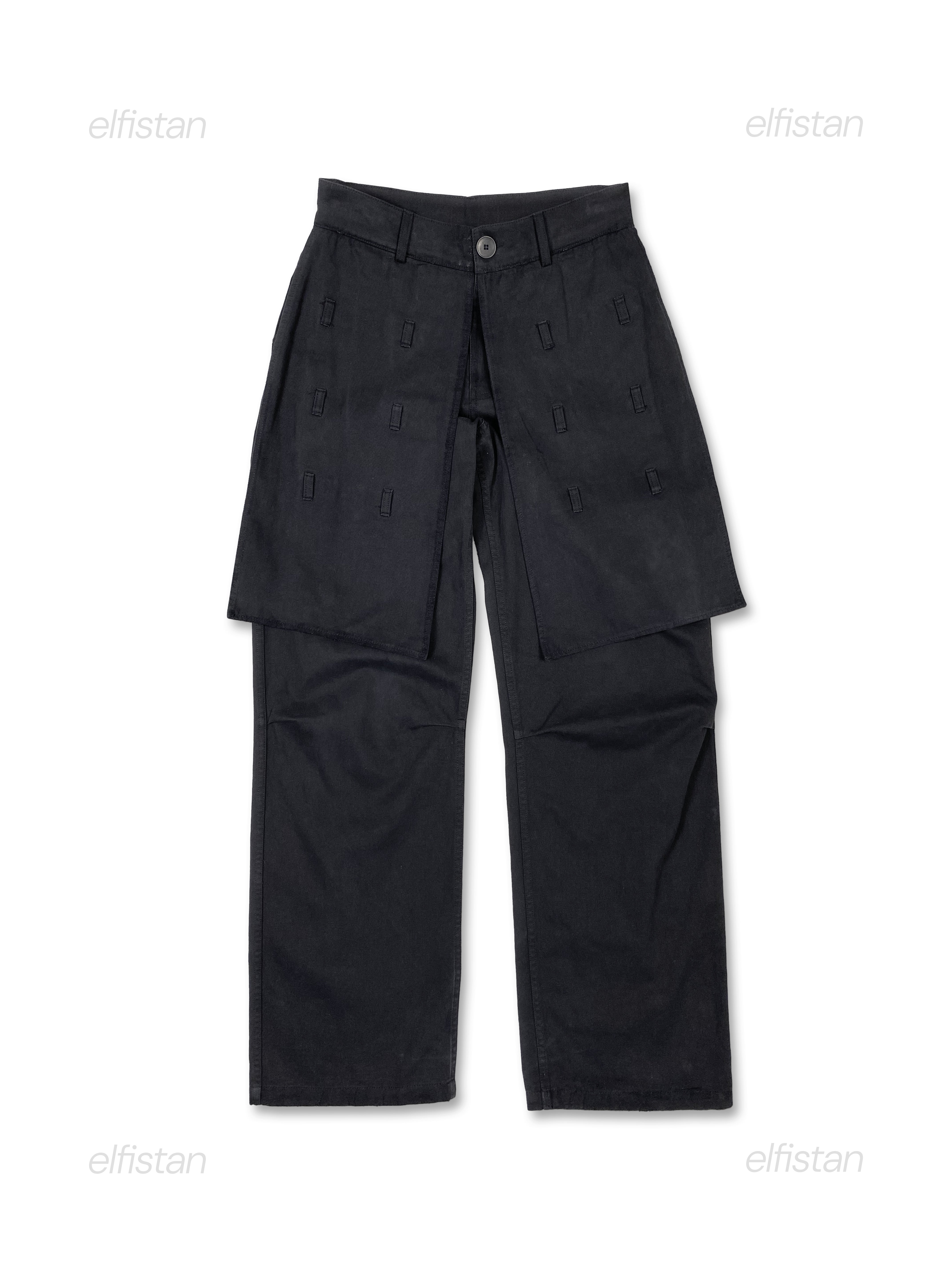 Skirt Flap Pants