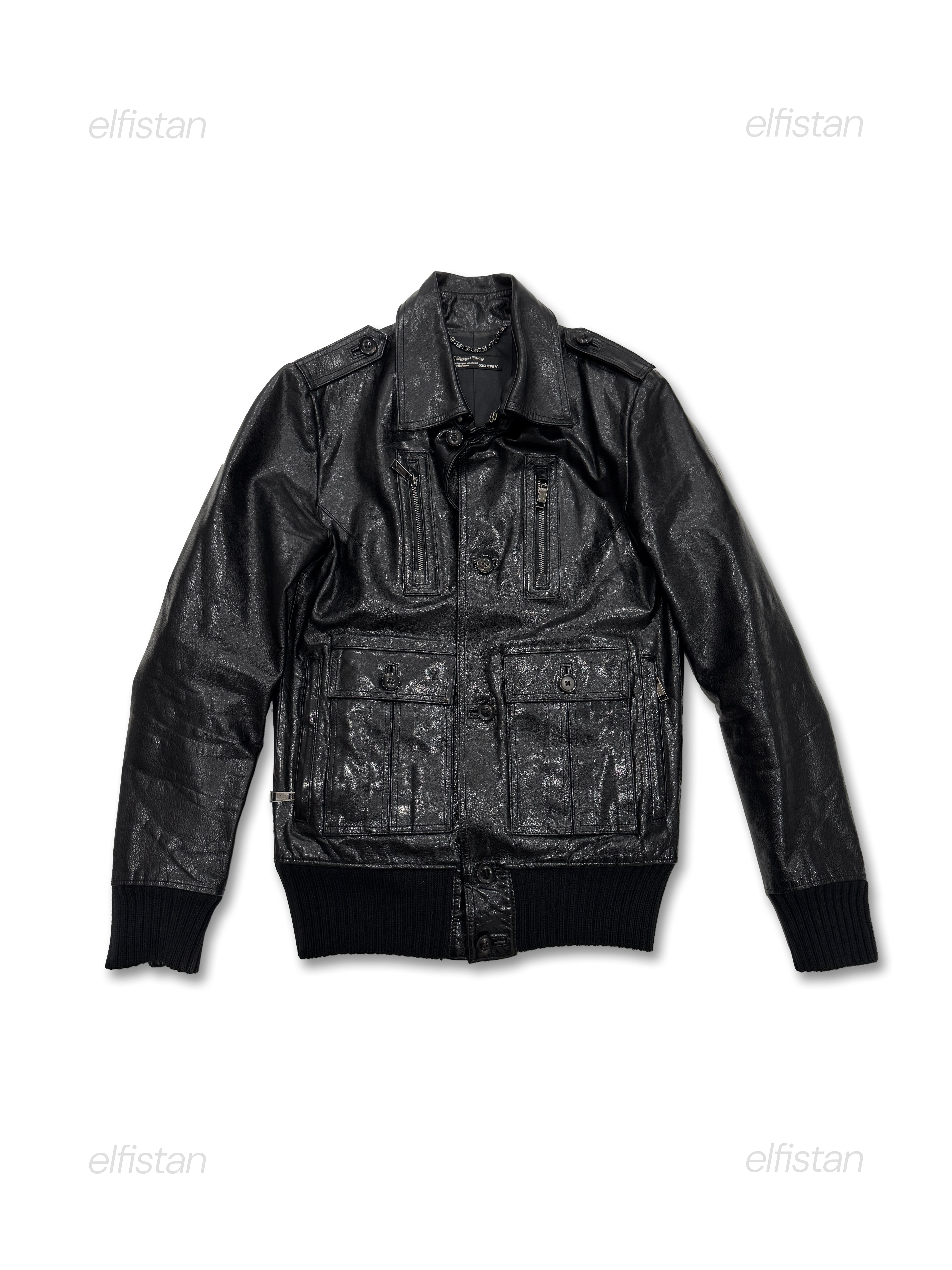 02Deriv Leather Jacket