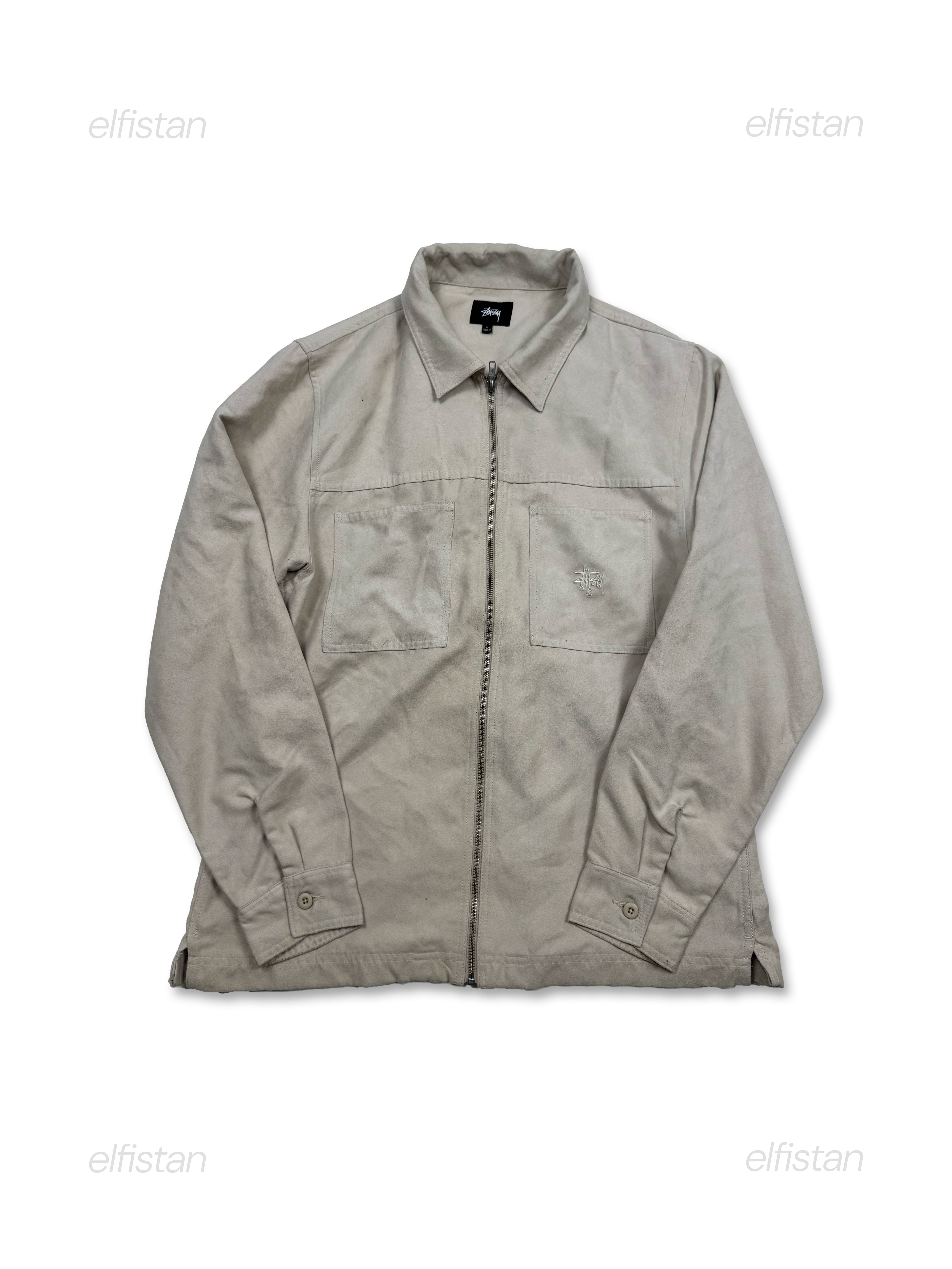 Stussy Work Jacket Beige